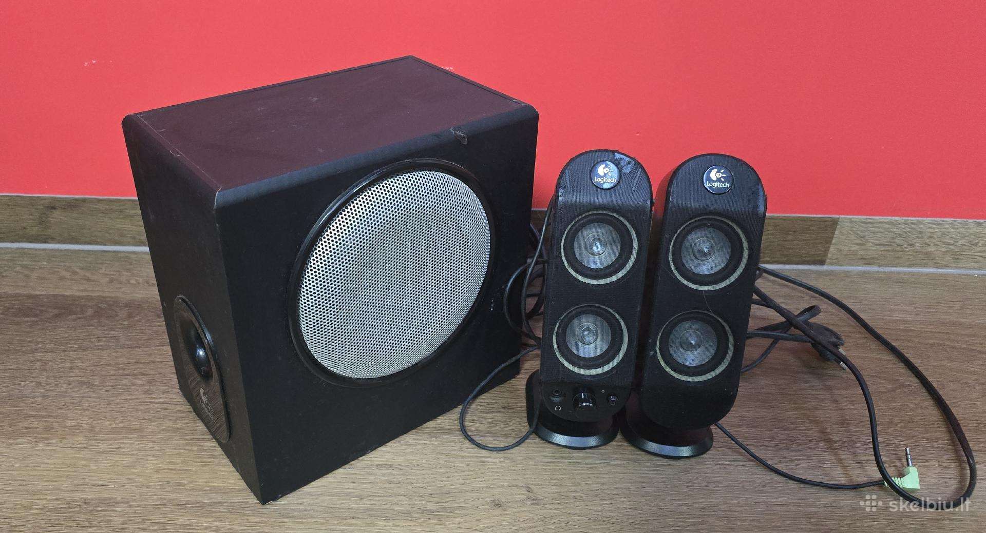 Logitech X-230 2.1 Garso Kolonėlės