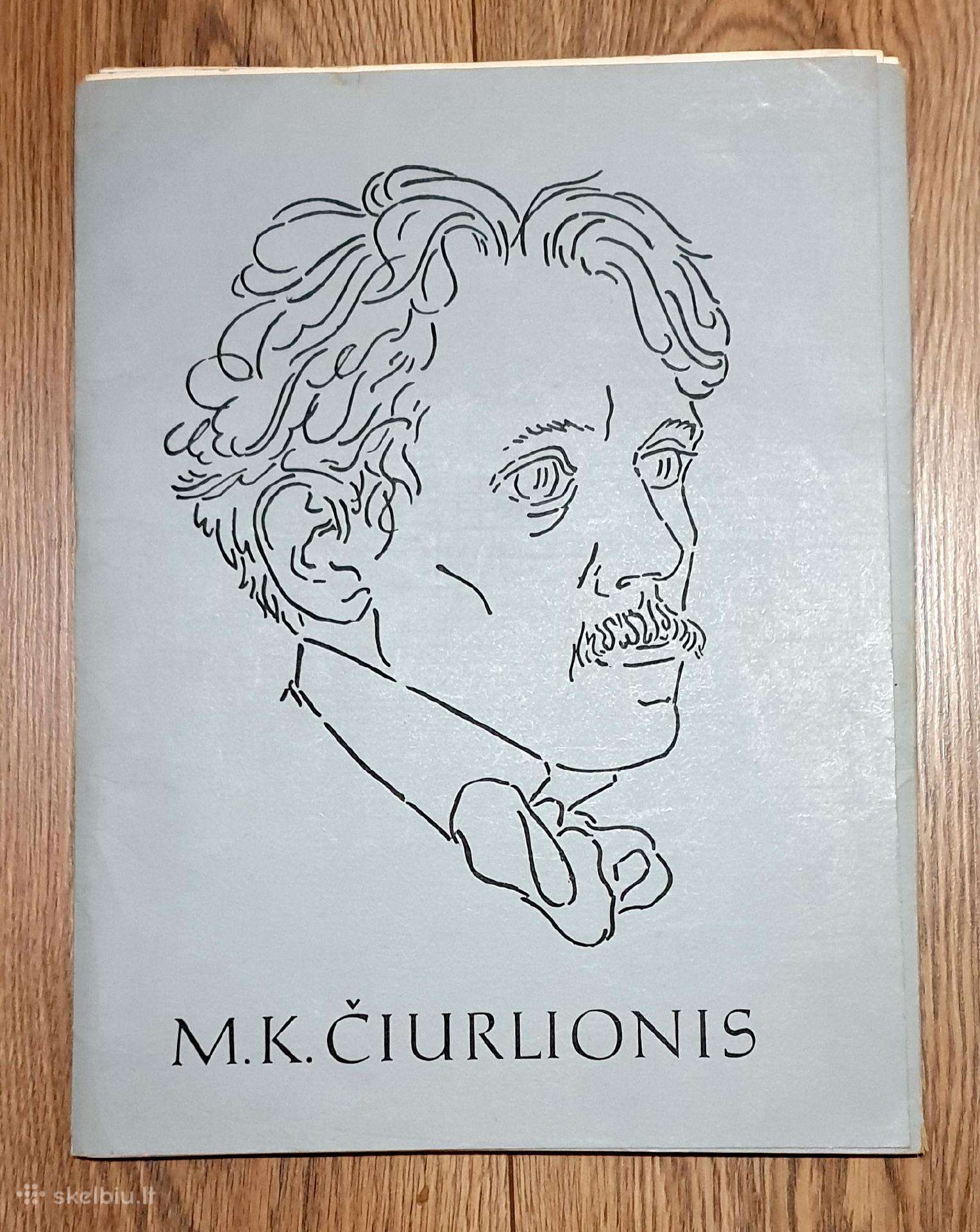 M. K. Čiurlionis 32 reprodukcijos 1961 laida
