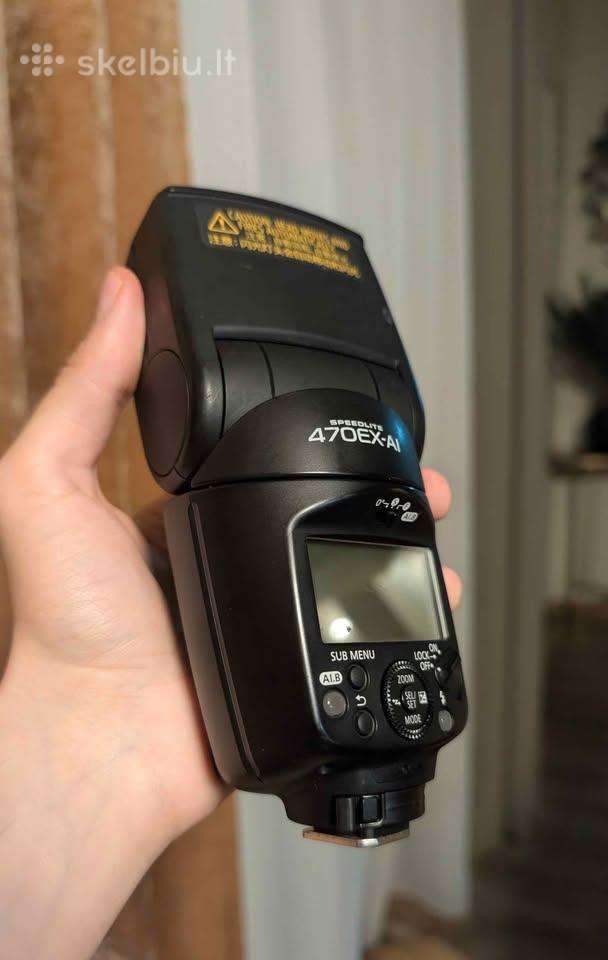 Speedlite 470ex-ai Blykstė