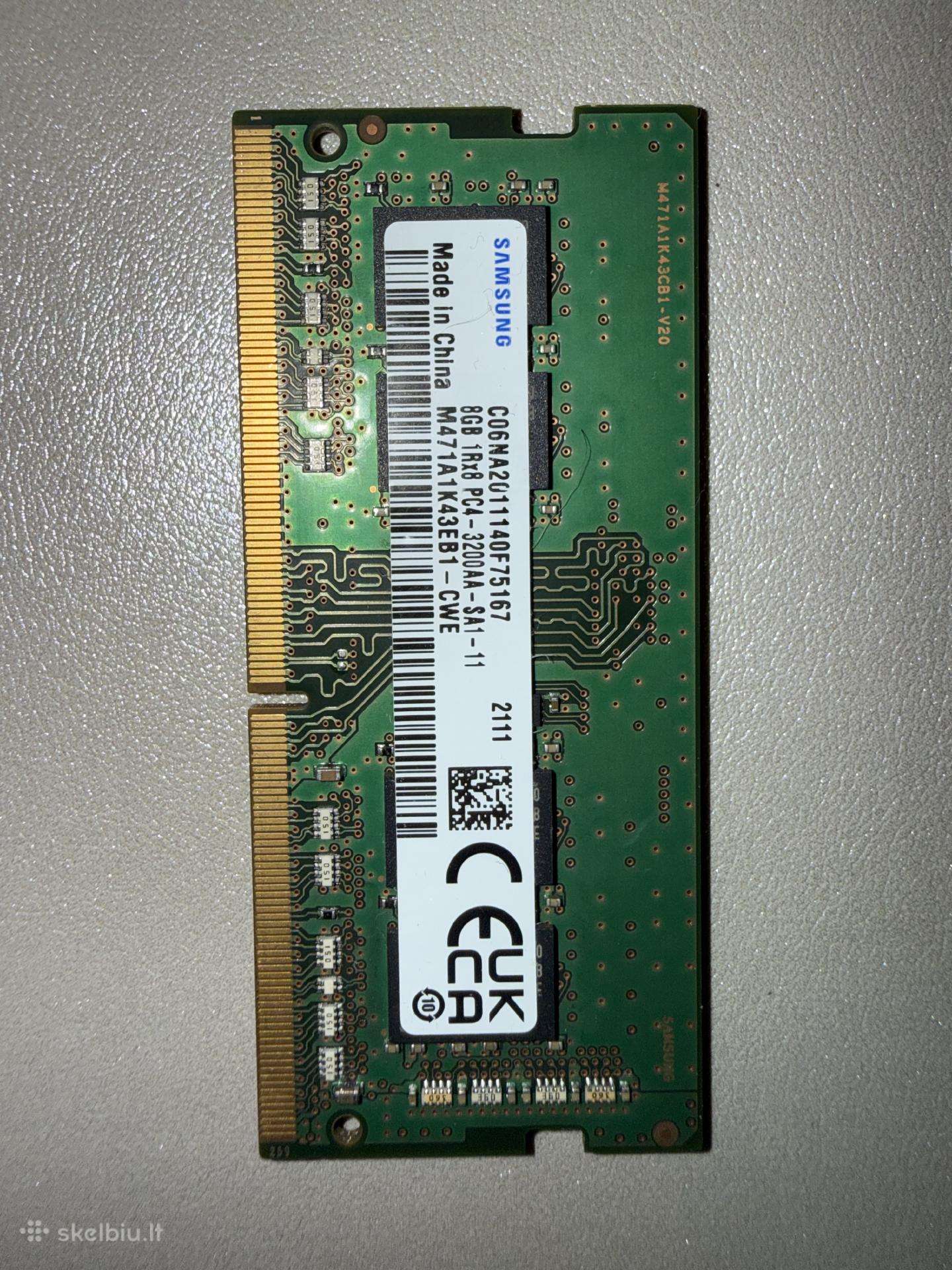 Samsung 8gb Ddr4 3200mhz So-dimm