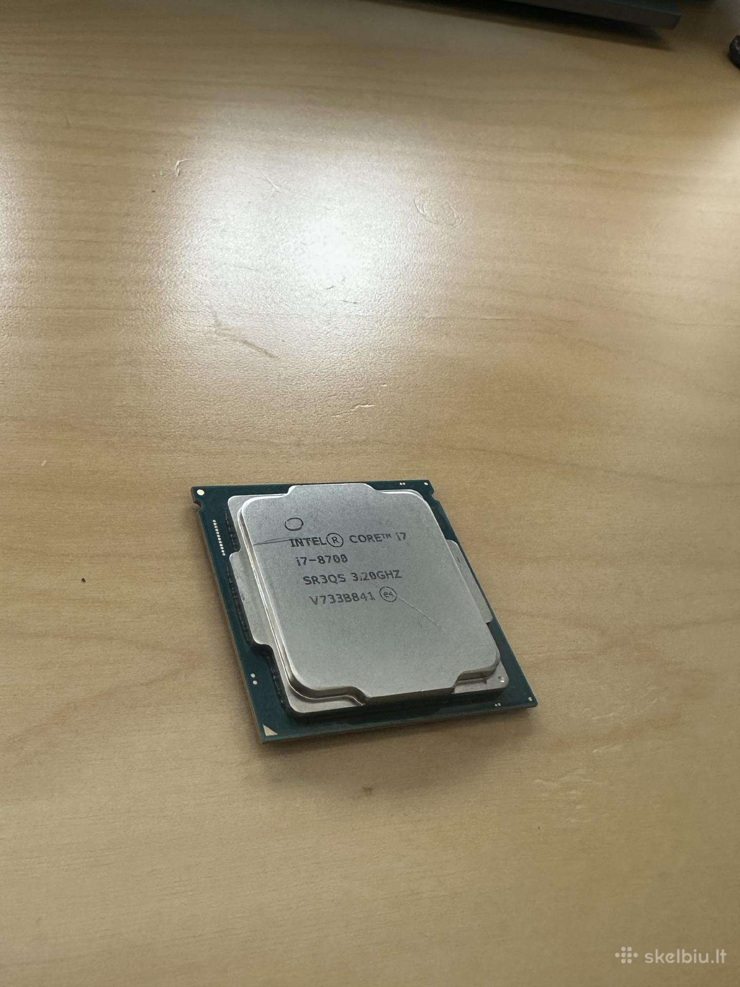 Intel core i7-8700 6 cores 12 threads 4,6ghz