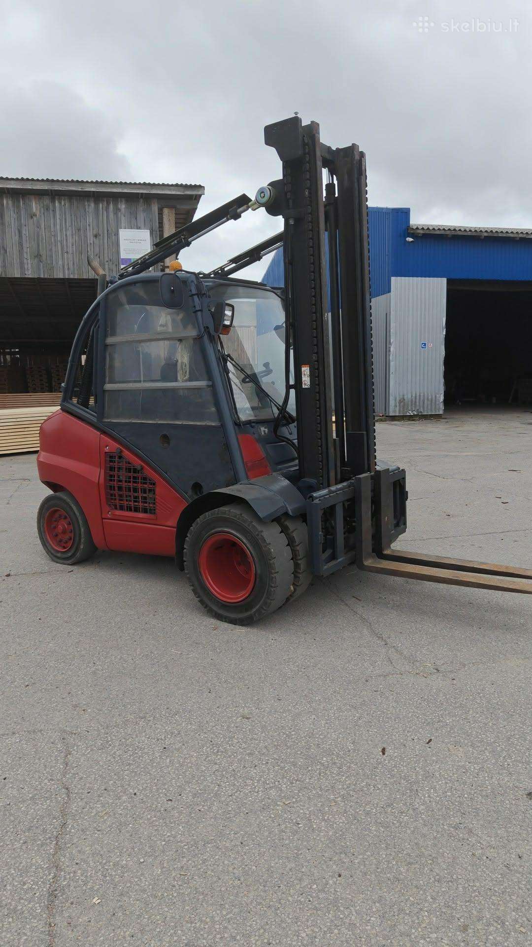 Sakinis krautuvas Linde h50