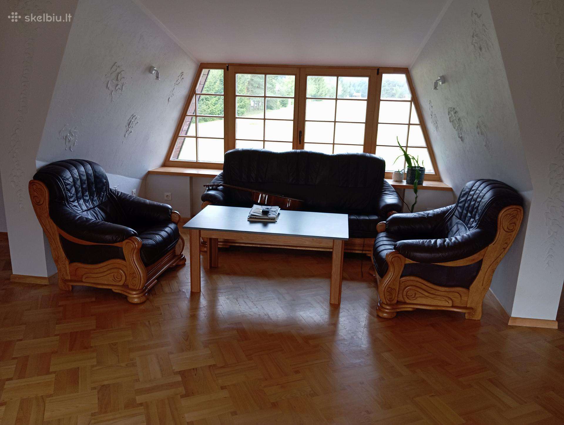 Odinė sofa odiniai foteliai 3+1+1