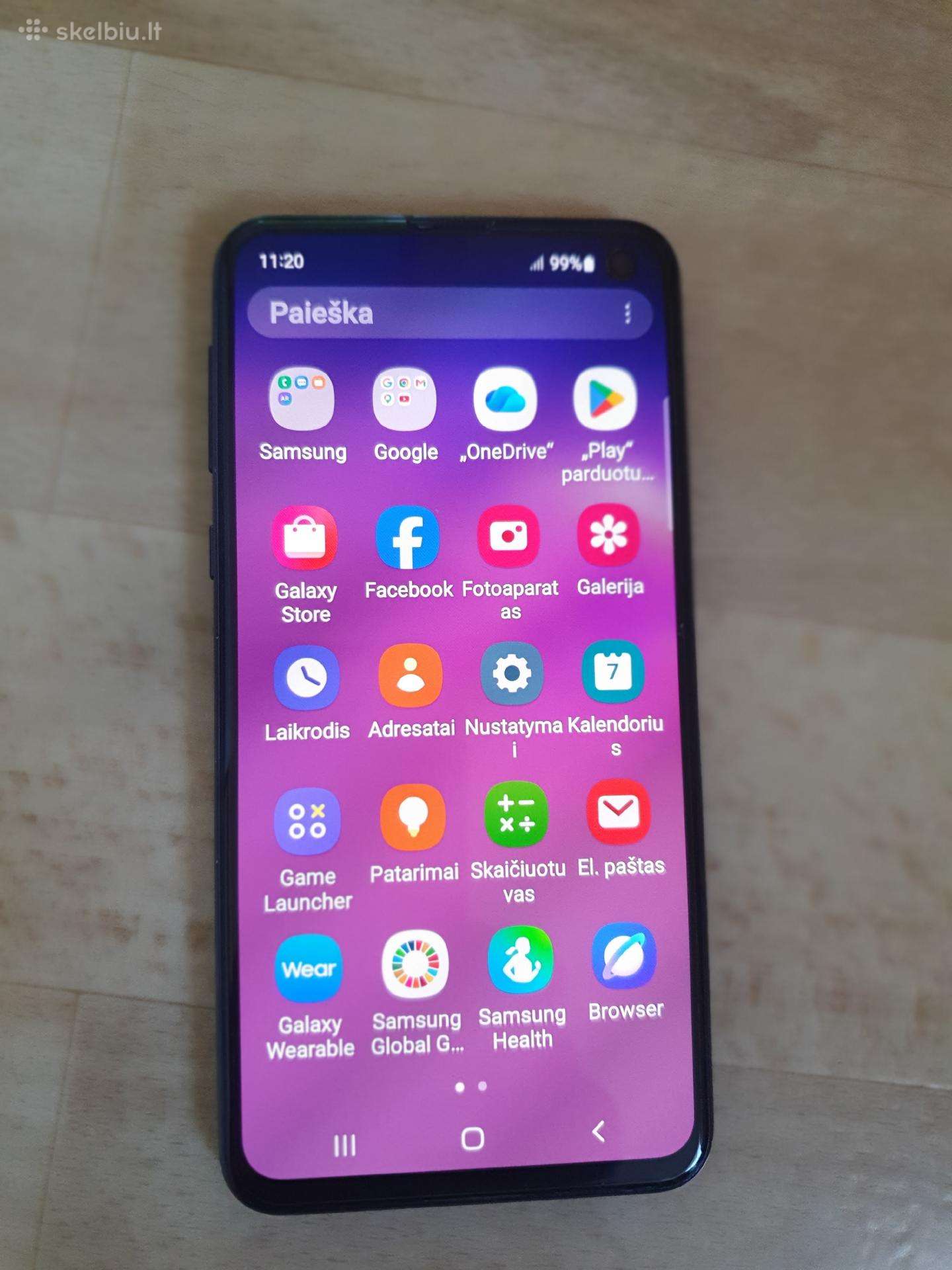 Samsung s10e,128 /6 geros būklės