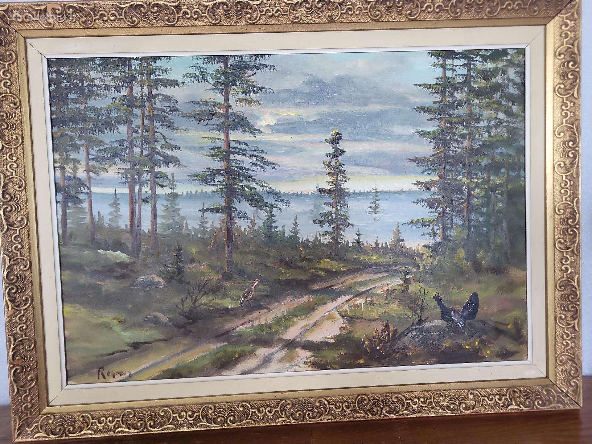 Originalus aliejinės tapybos paveikslas