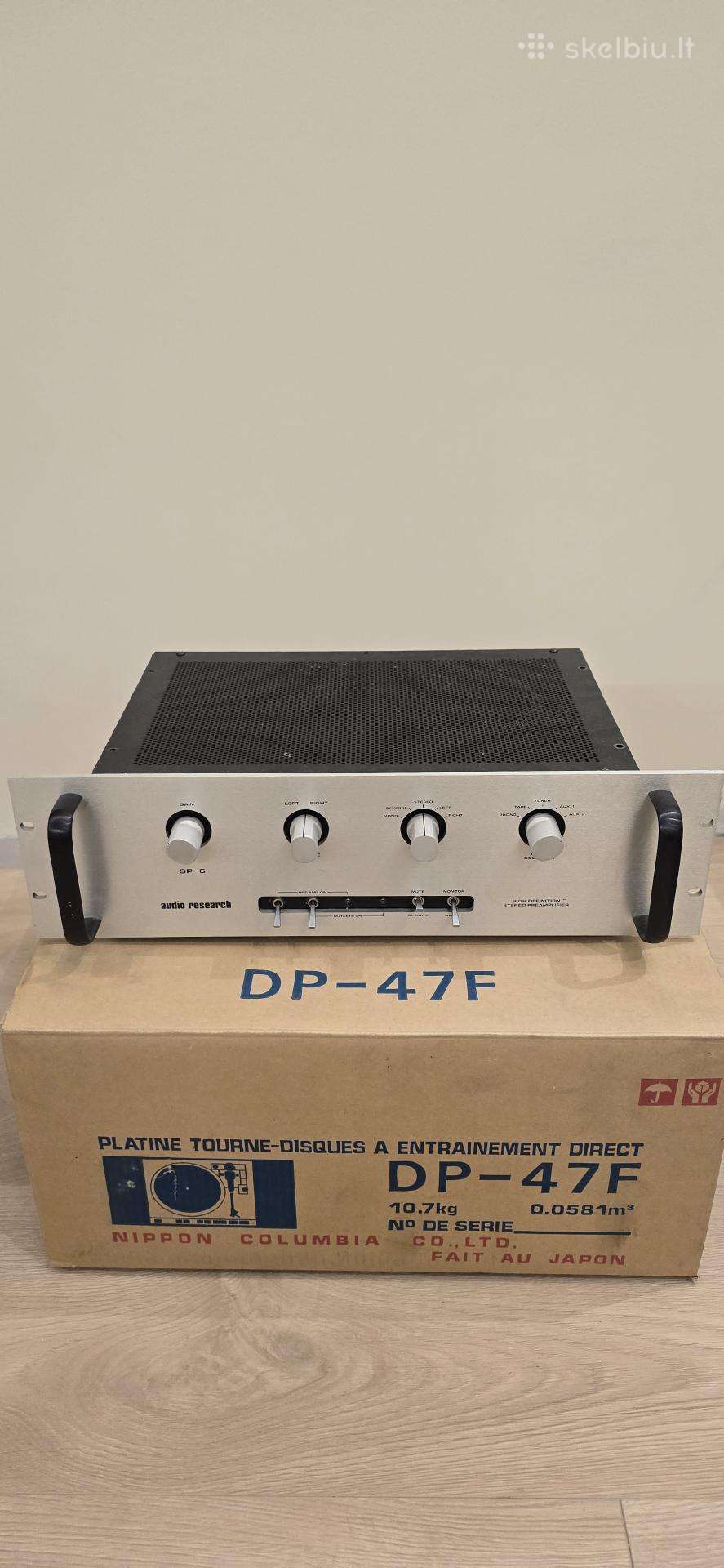 Audio Research Sp-6b Priešstipruntuvas