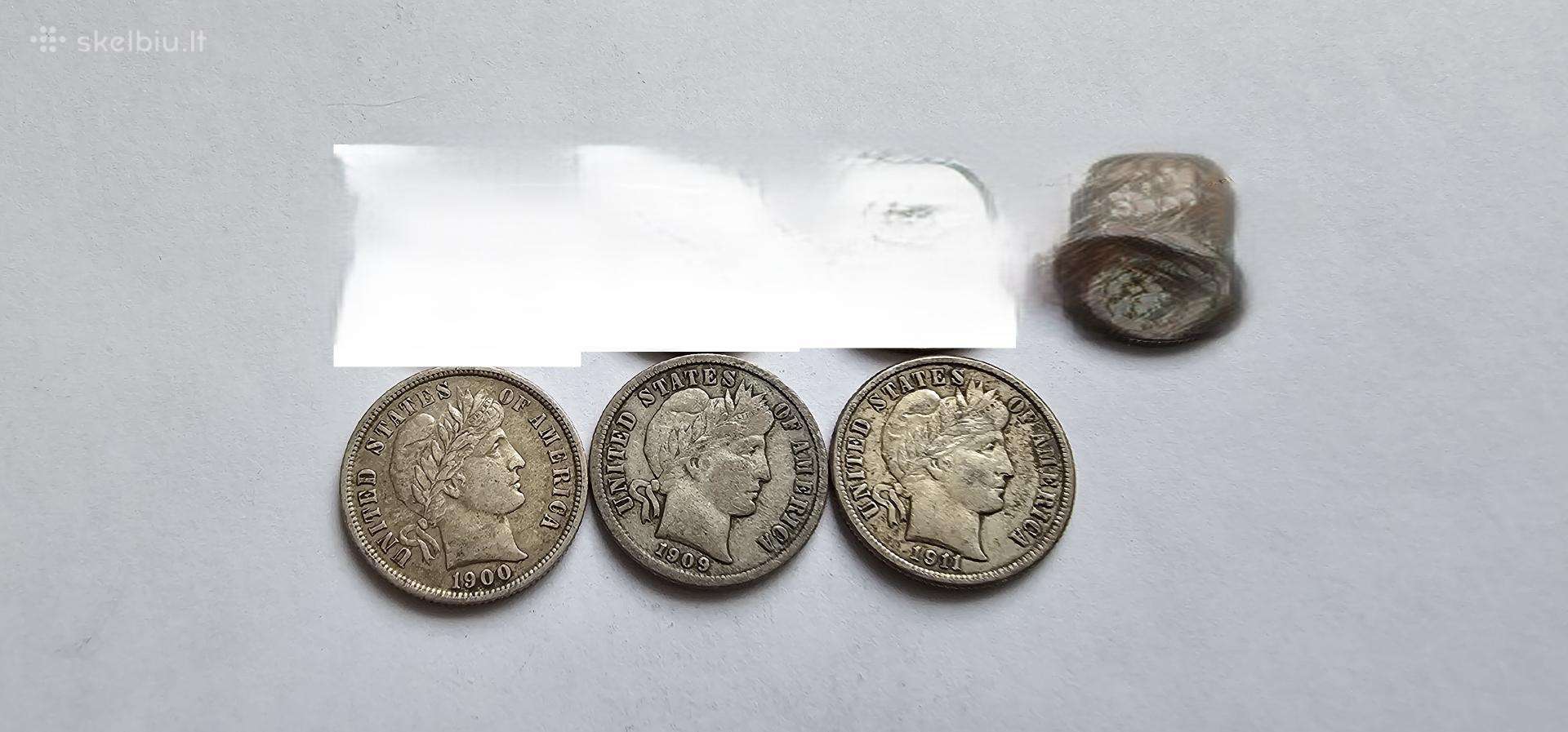 1898-1911 10 centu Usa dime