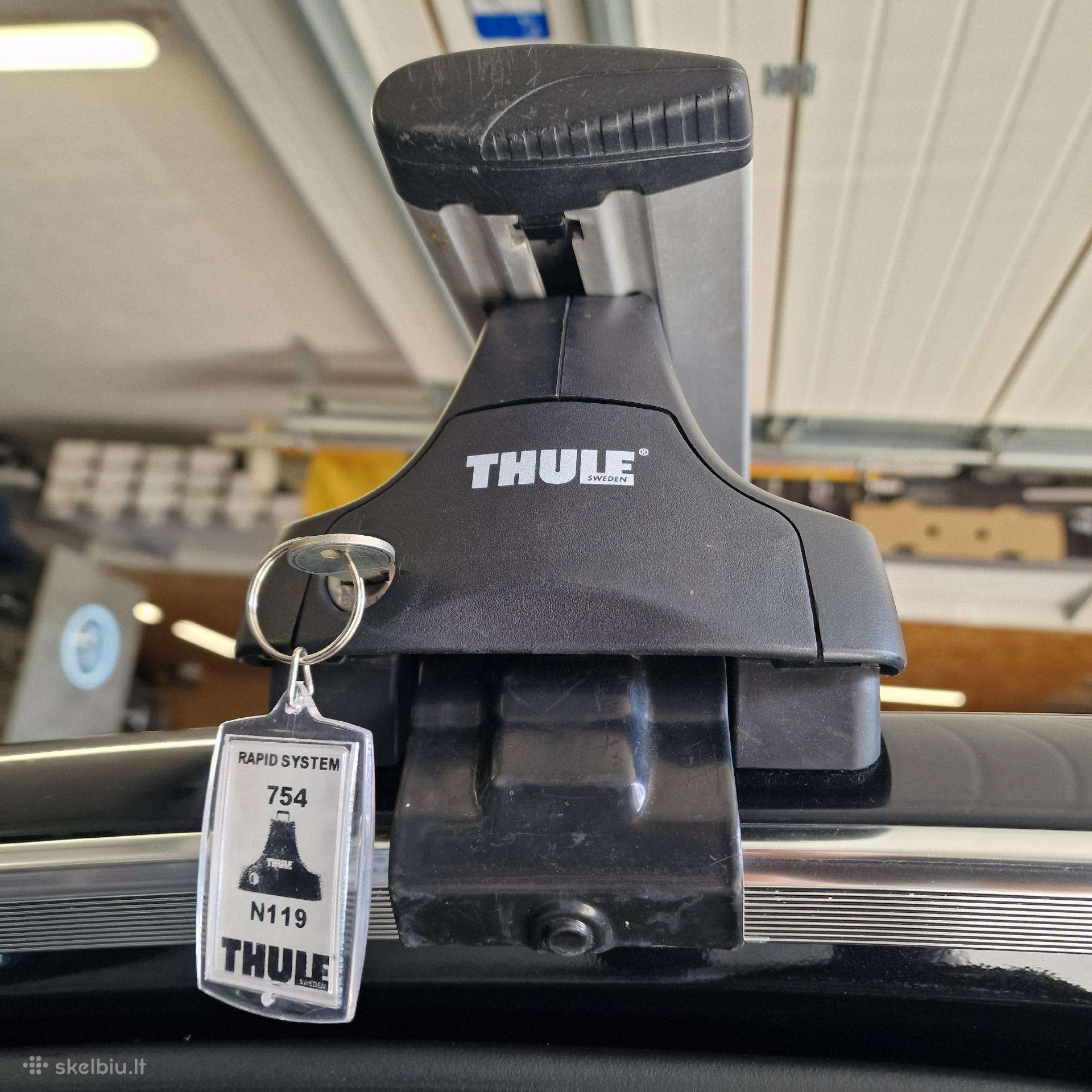 Thule wingbar skersiniai Audi A6 sedan C7 2012-18