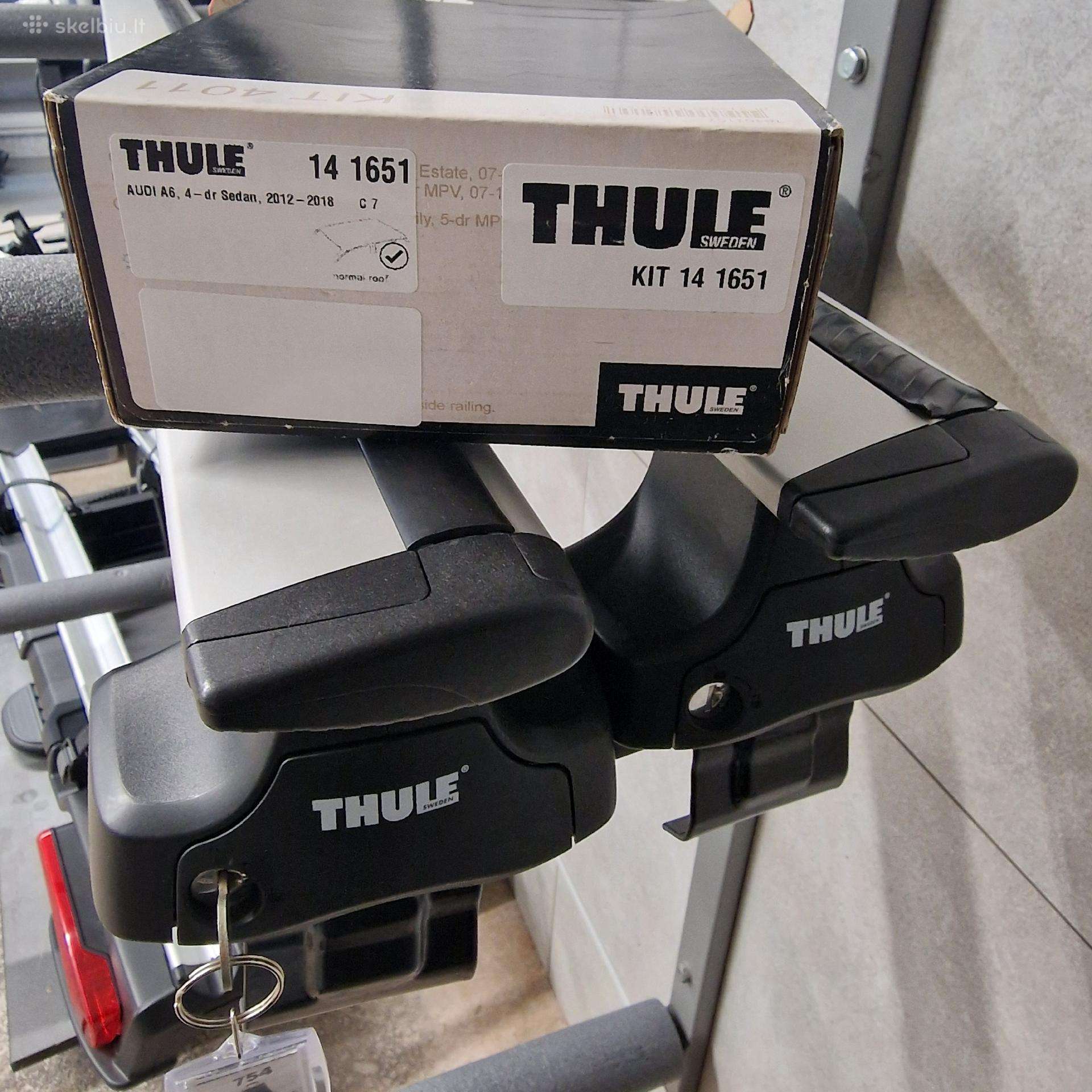 Thule wingbar skersiniai Audi A6 sedan C7 2012-18