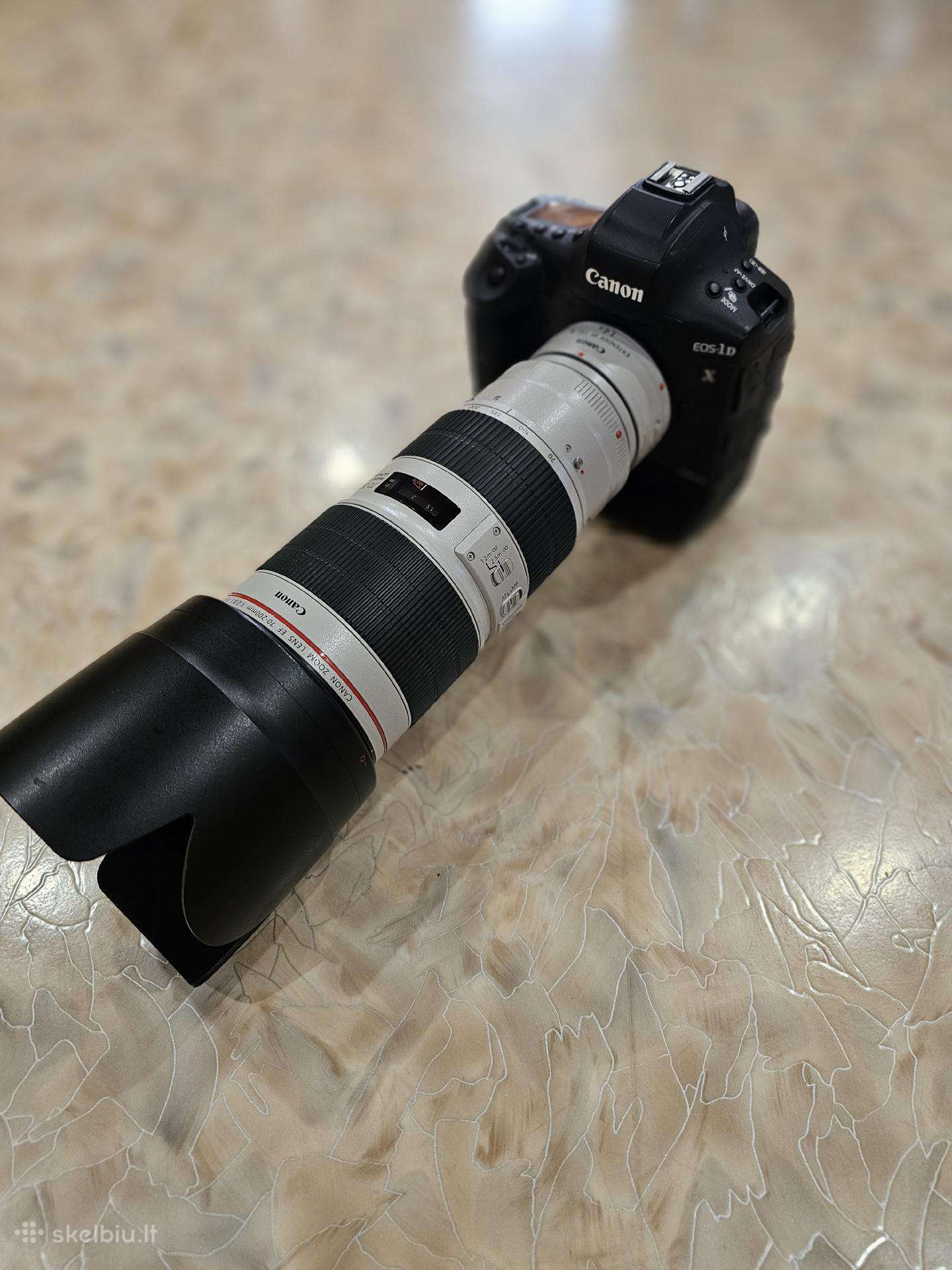 Canon EOS-1D X Mark III su linze 70-200mm 1:2.8