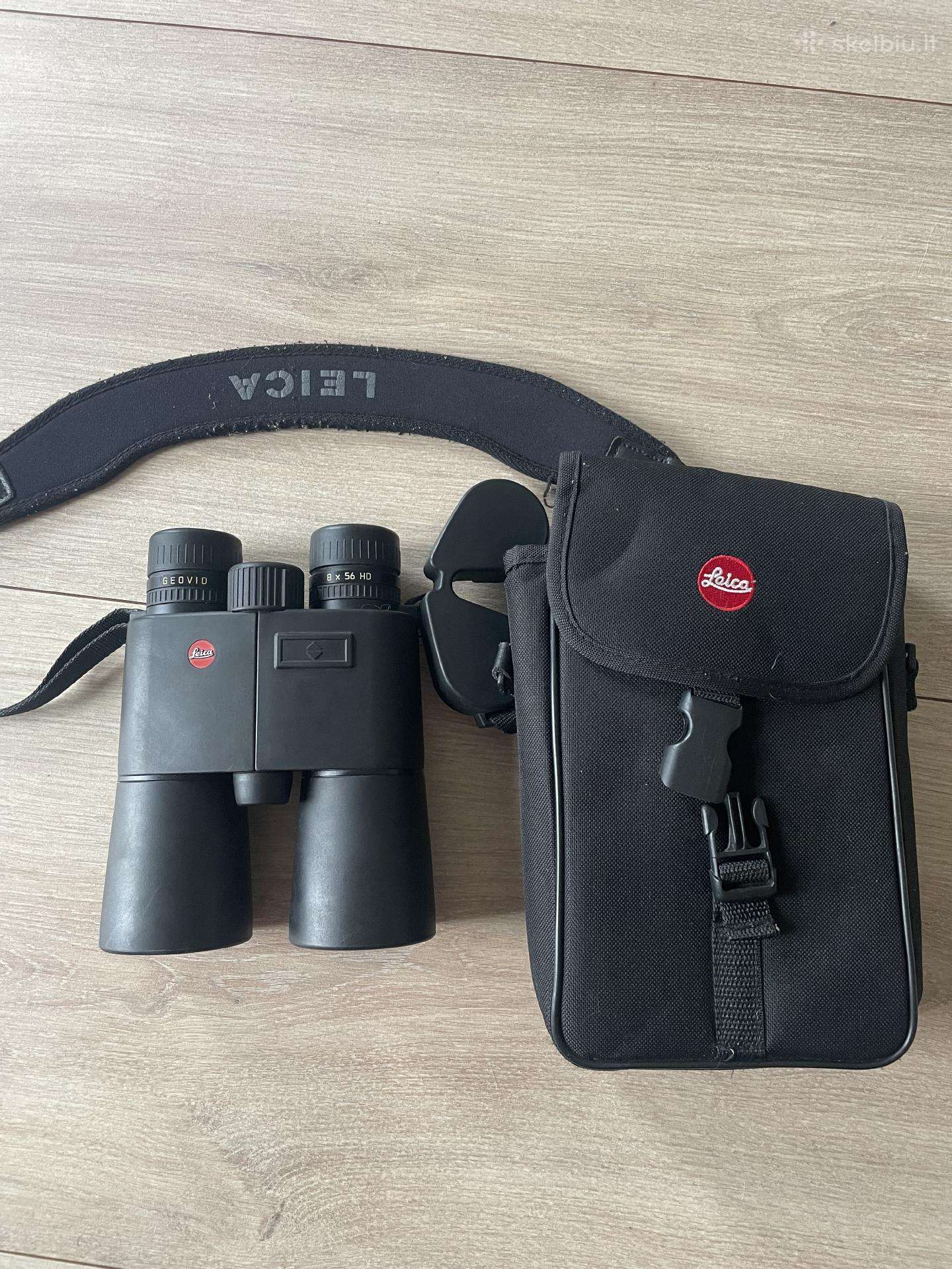 Žiuronai Leica Geovid 8x56hd su tolimačiu