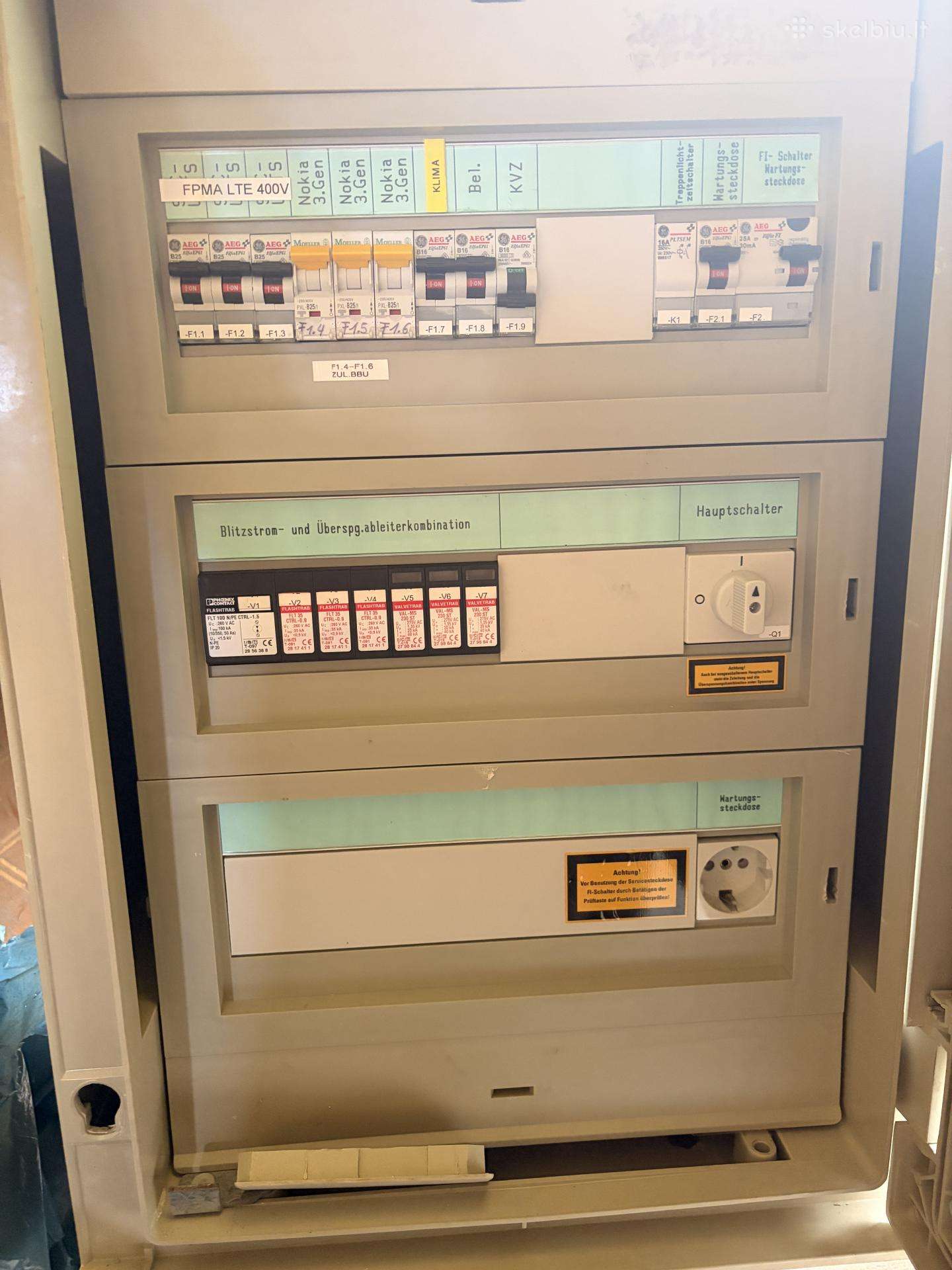 Pramoninis elektros skydas