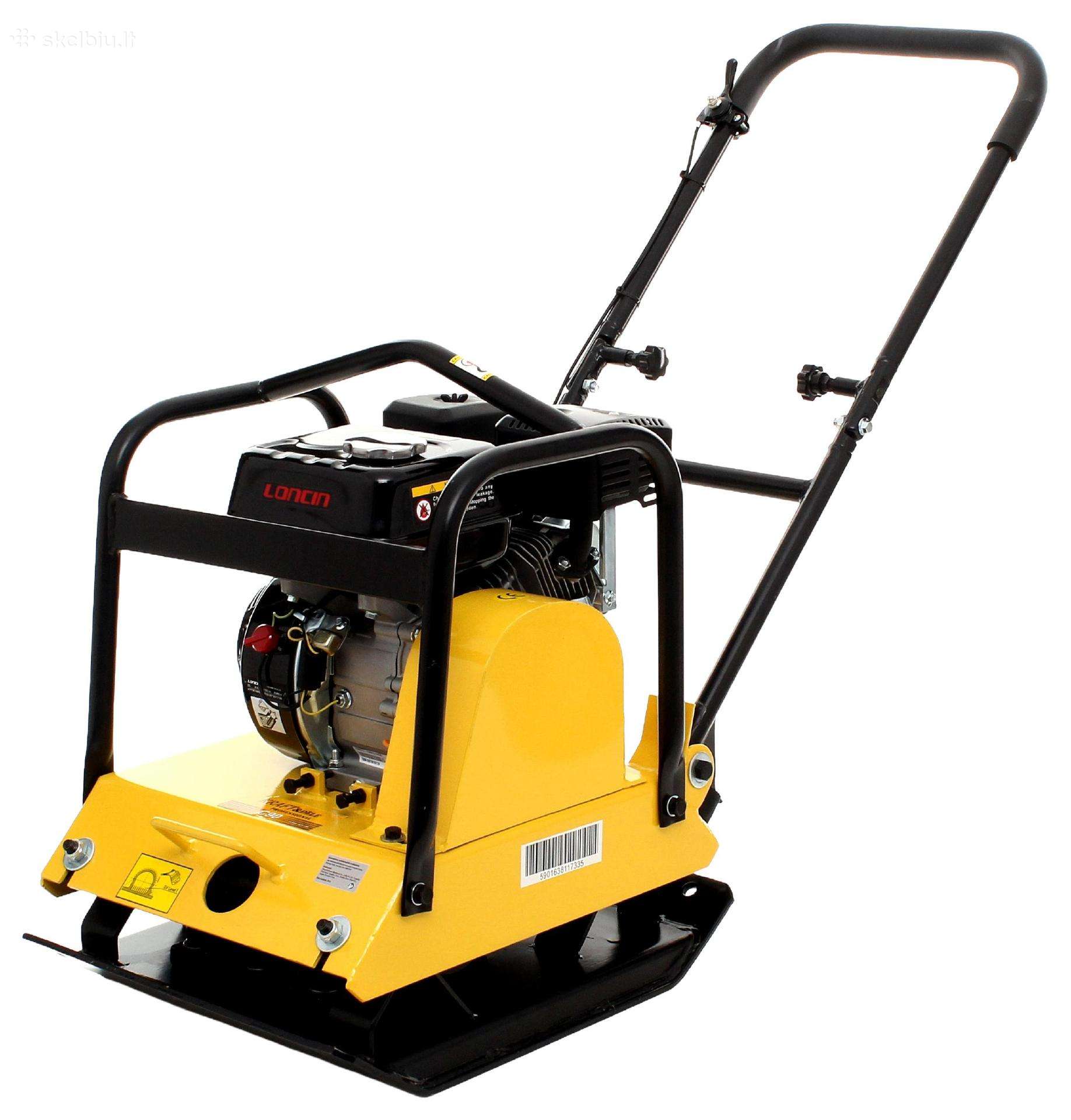 Vibroplokštės Loncin 60, 80, 92, 100 kg