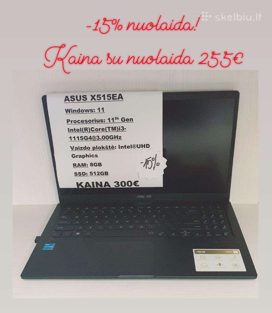 Nešiojamas kompiuteris Asus X515ea