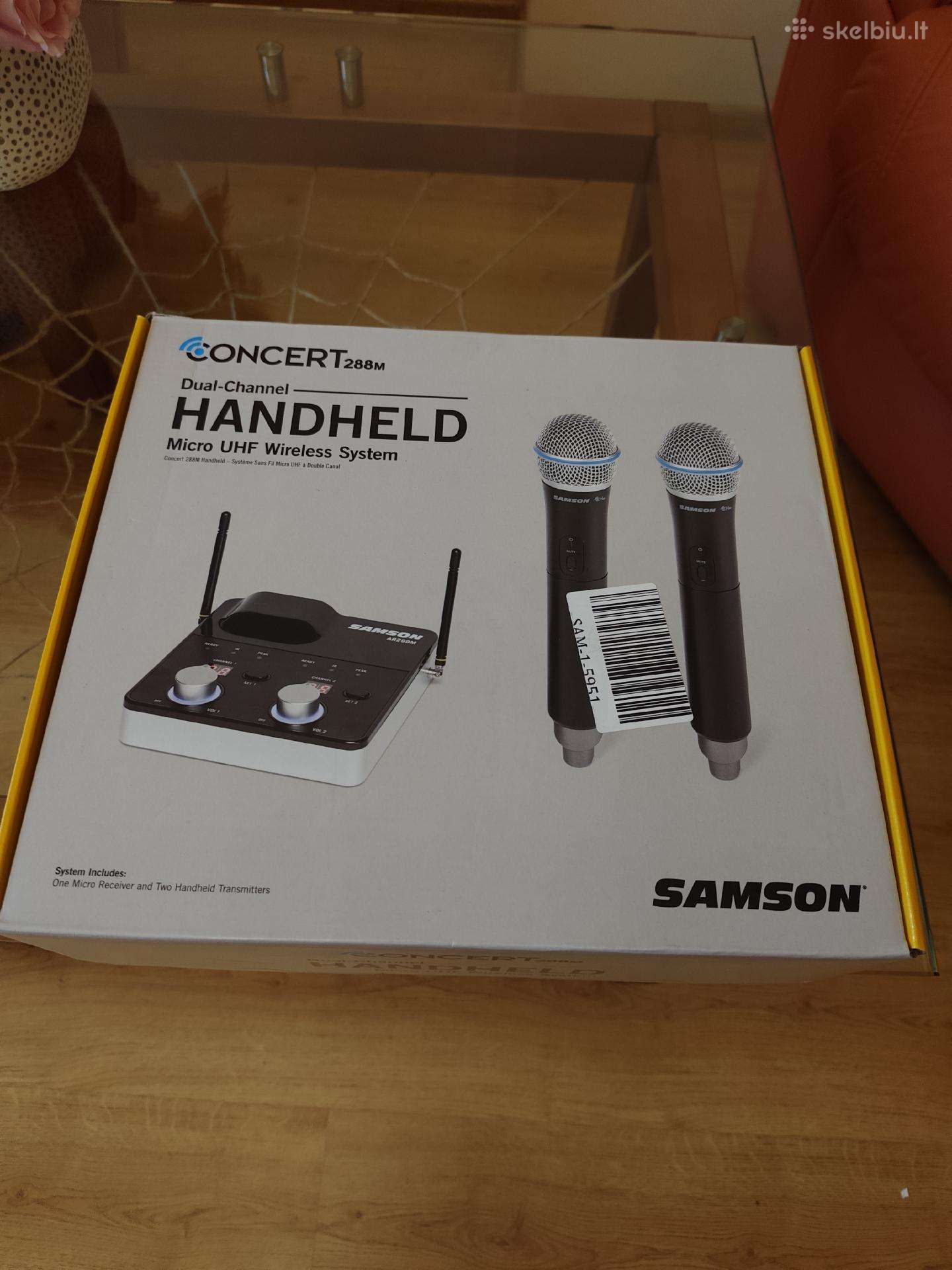 Samson Concert 288m Dual Handheld System