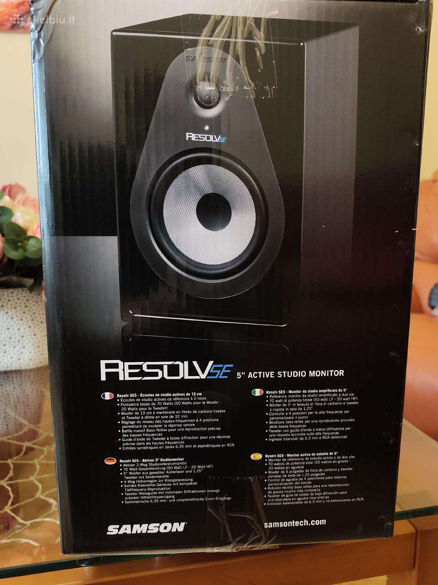 Samson Resolve Se 5 monitorinės kolonėlės