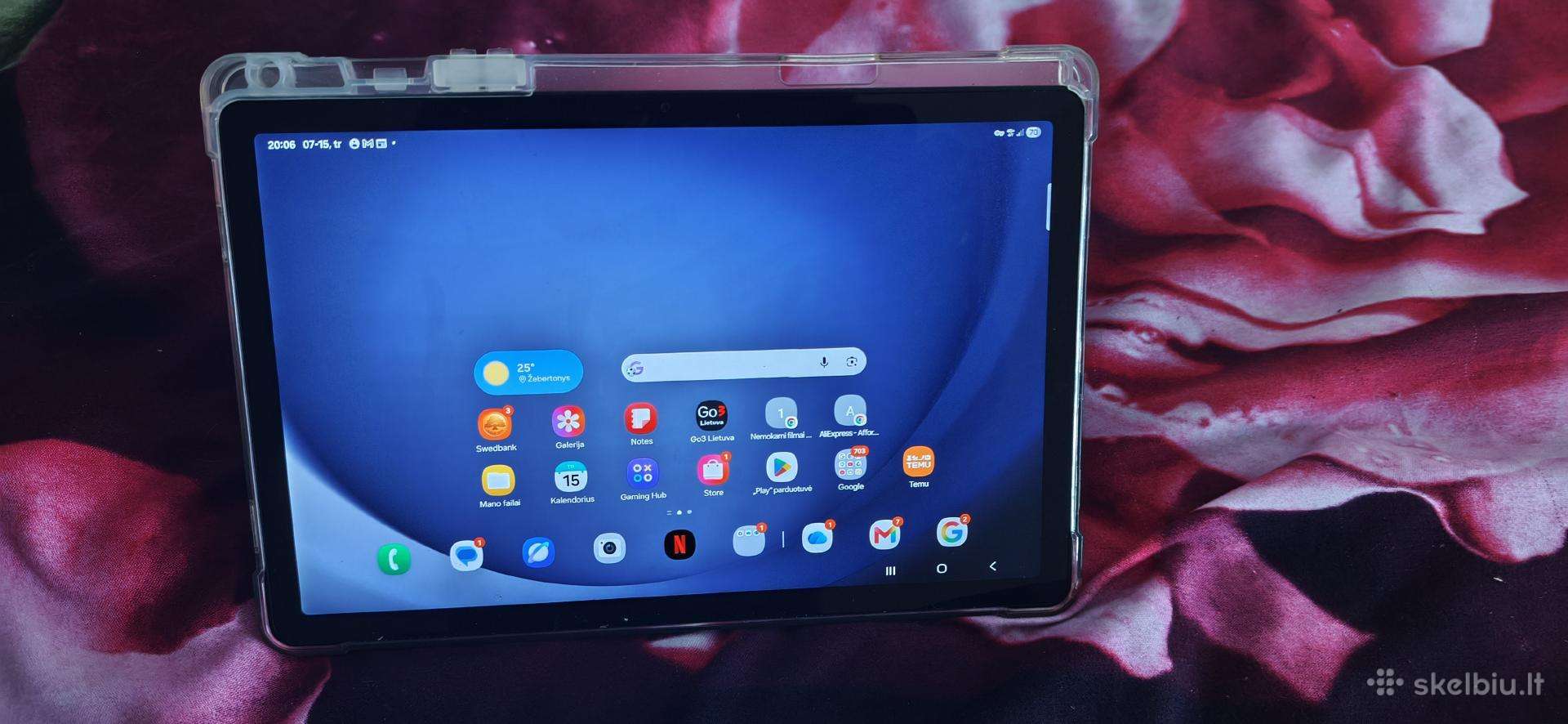 Parduodama plancete Samsung Galaxy tab9+