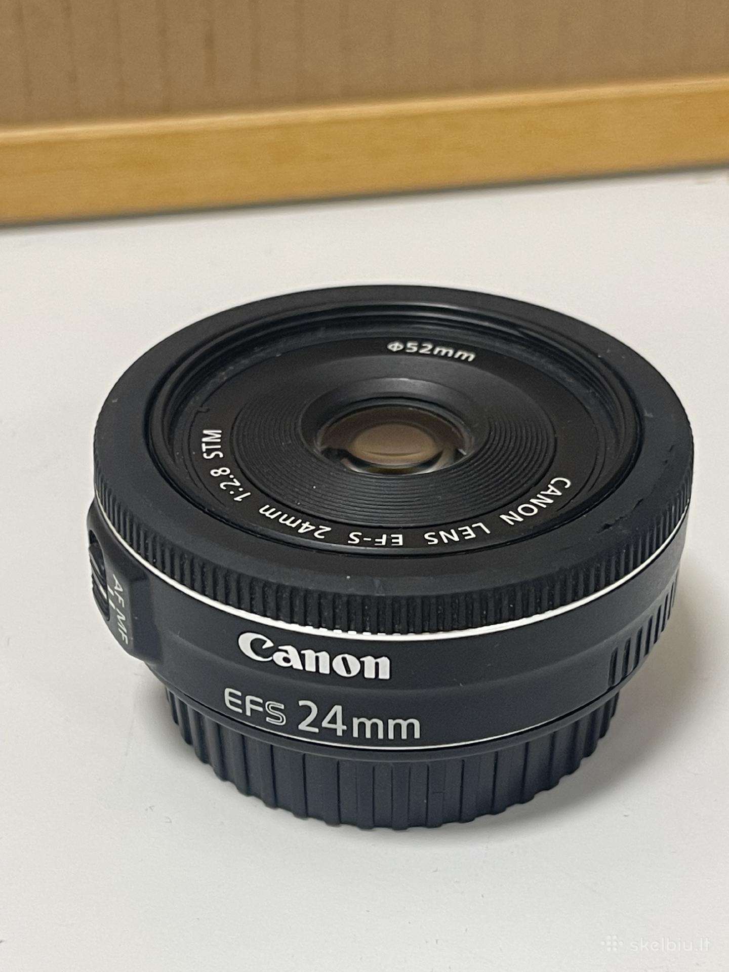 Canon Ef-s 24mm f/2.8 Stm su garantija