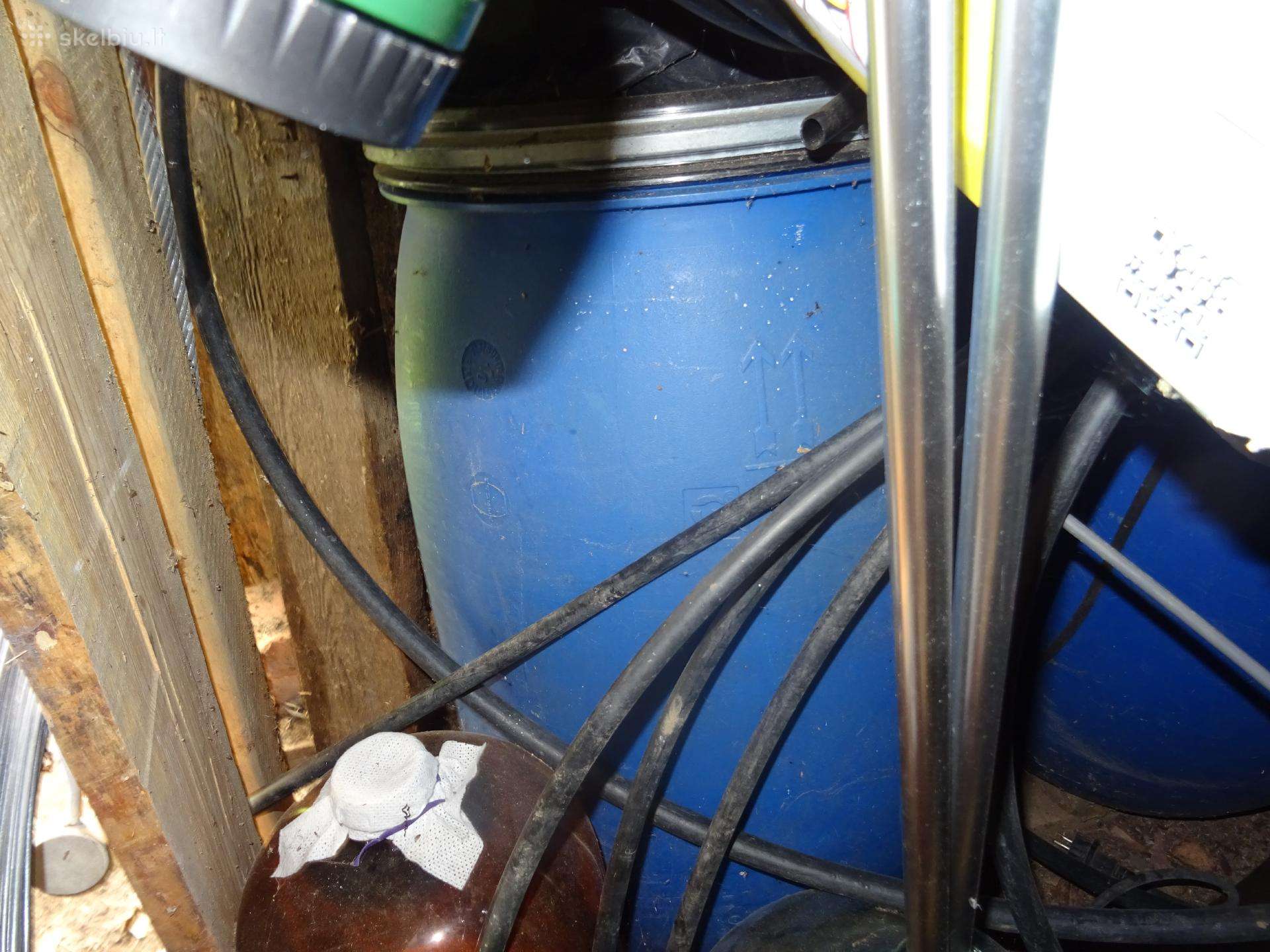 Plastikinė talpa 200 l