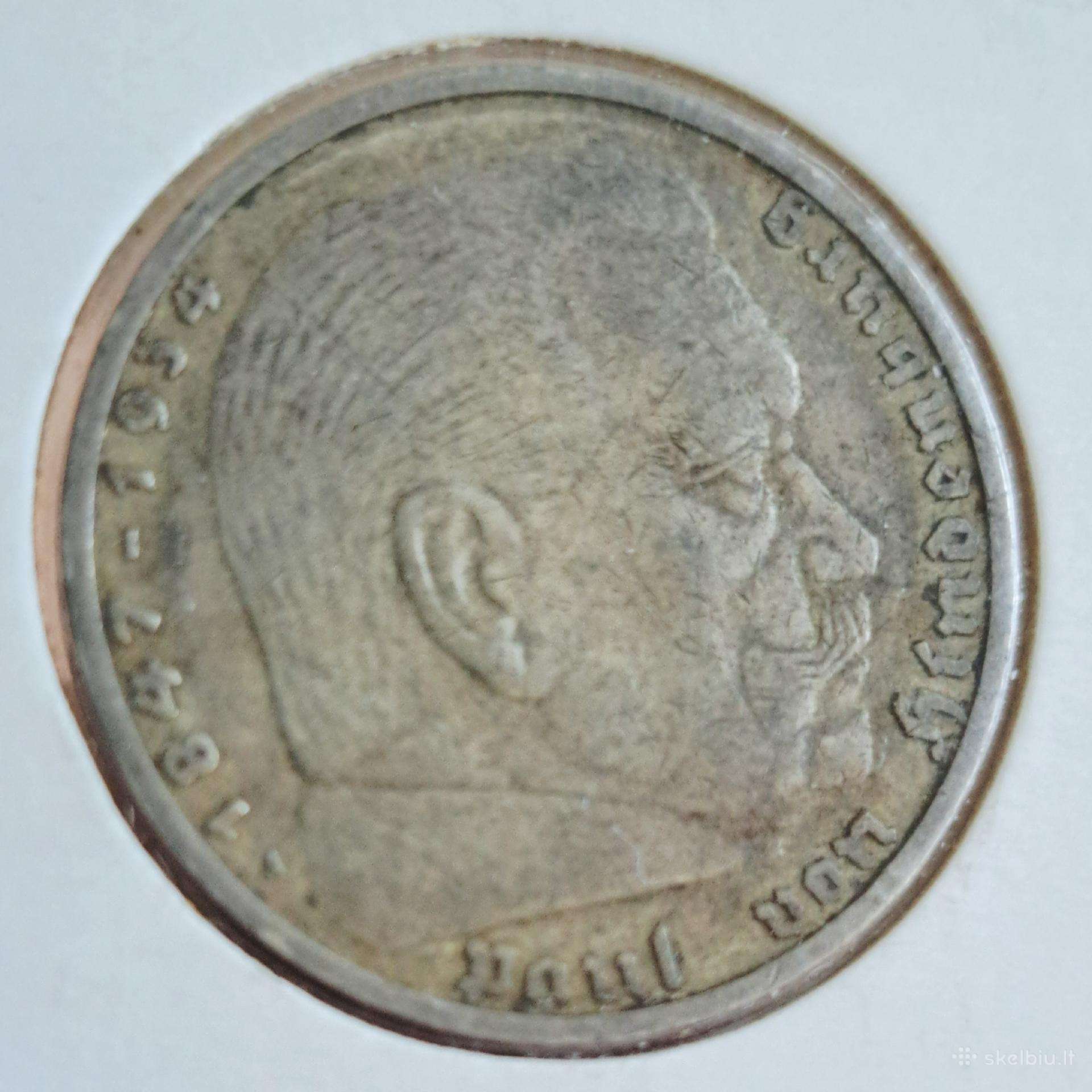 1936 Vokietija 5 markės