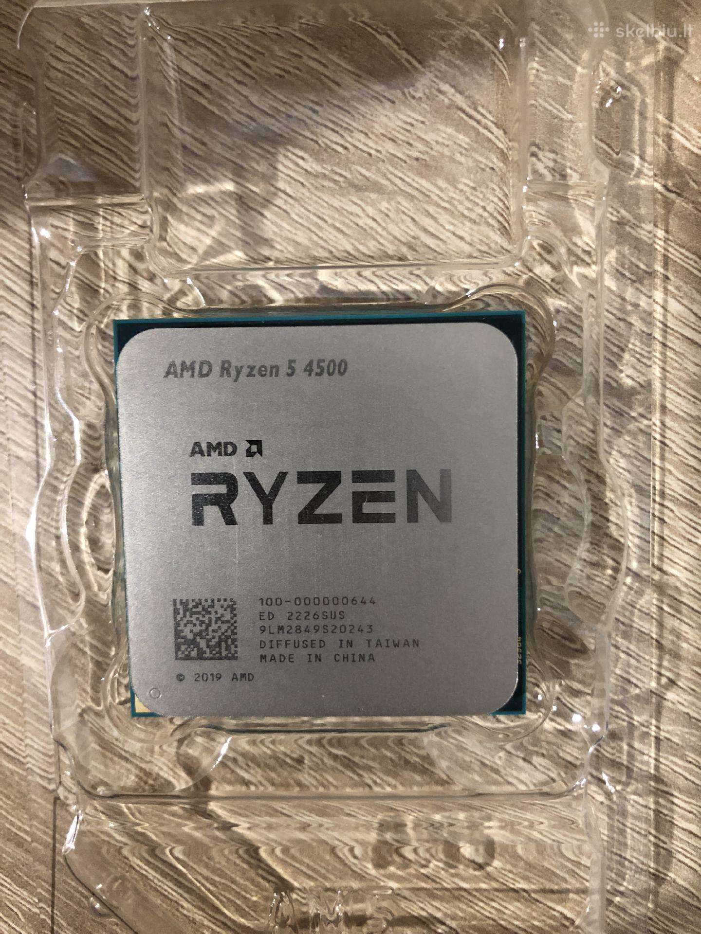 Cpu Ryzen 4500 + aušintuvas