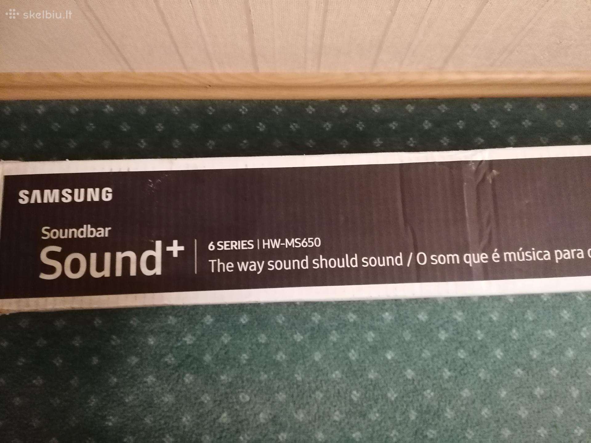 Samsung soundbar Sound+hv-ms650