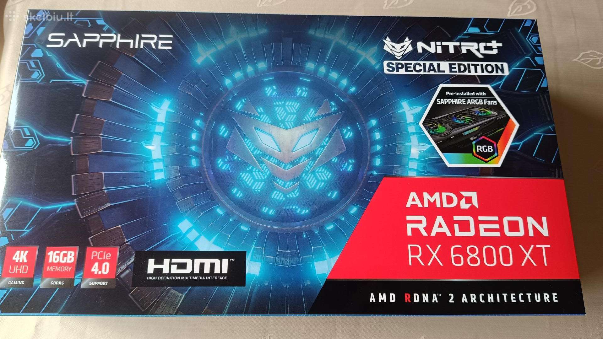 Sapphire Nitro+ Amd Radeon Rx 6800 XT