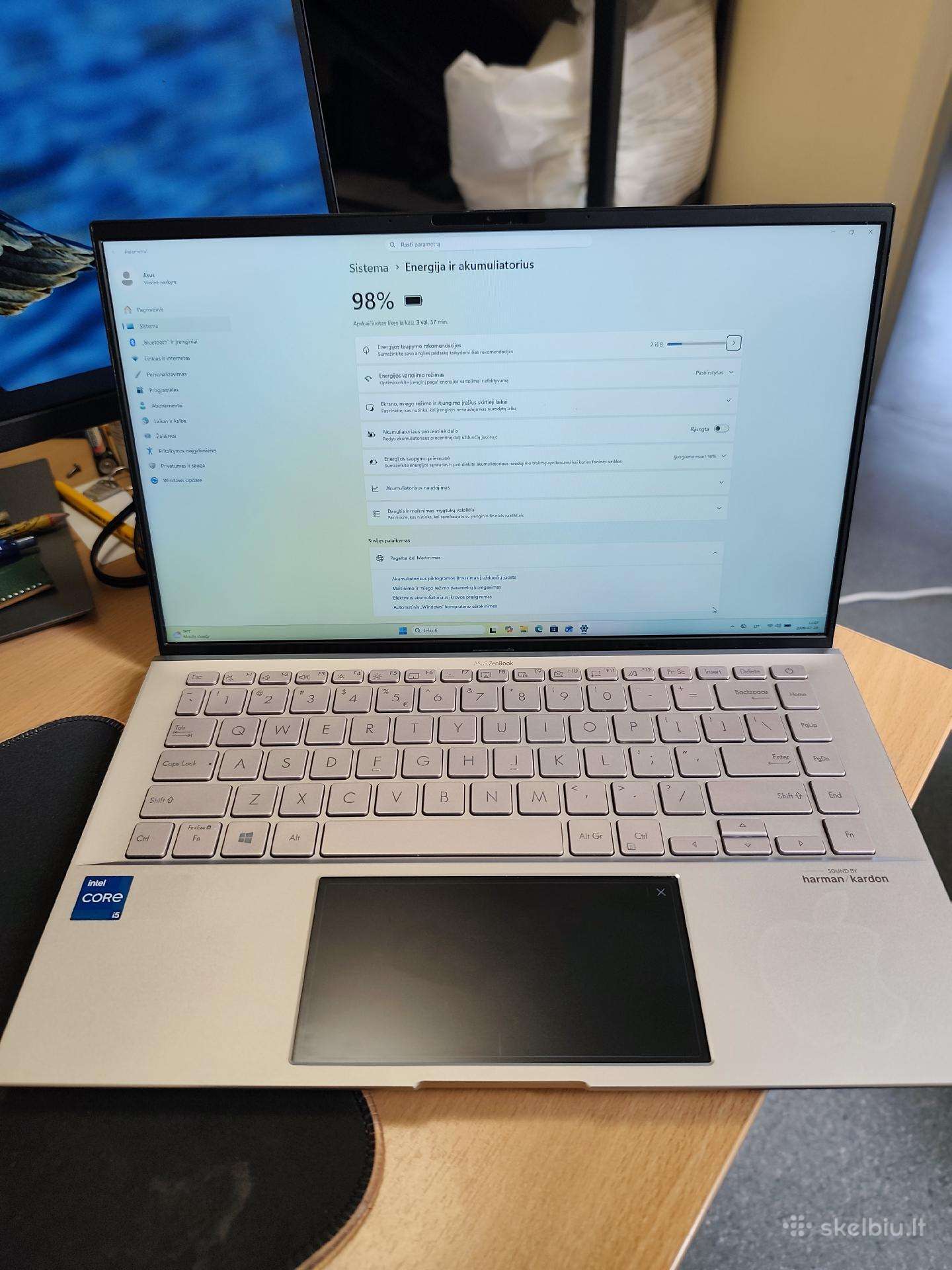 Asus Zenbook ux435e i5-1135g7 8gb, 512 mx450 2gb