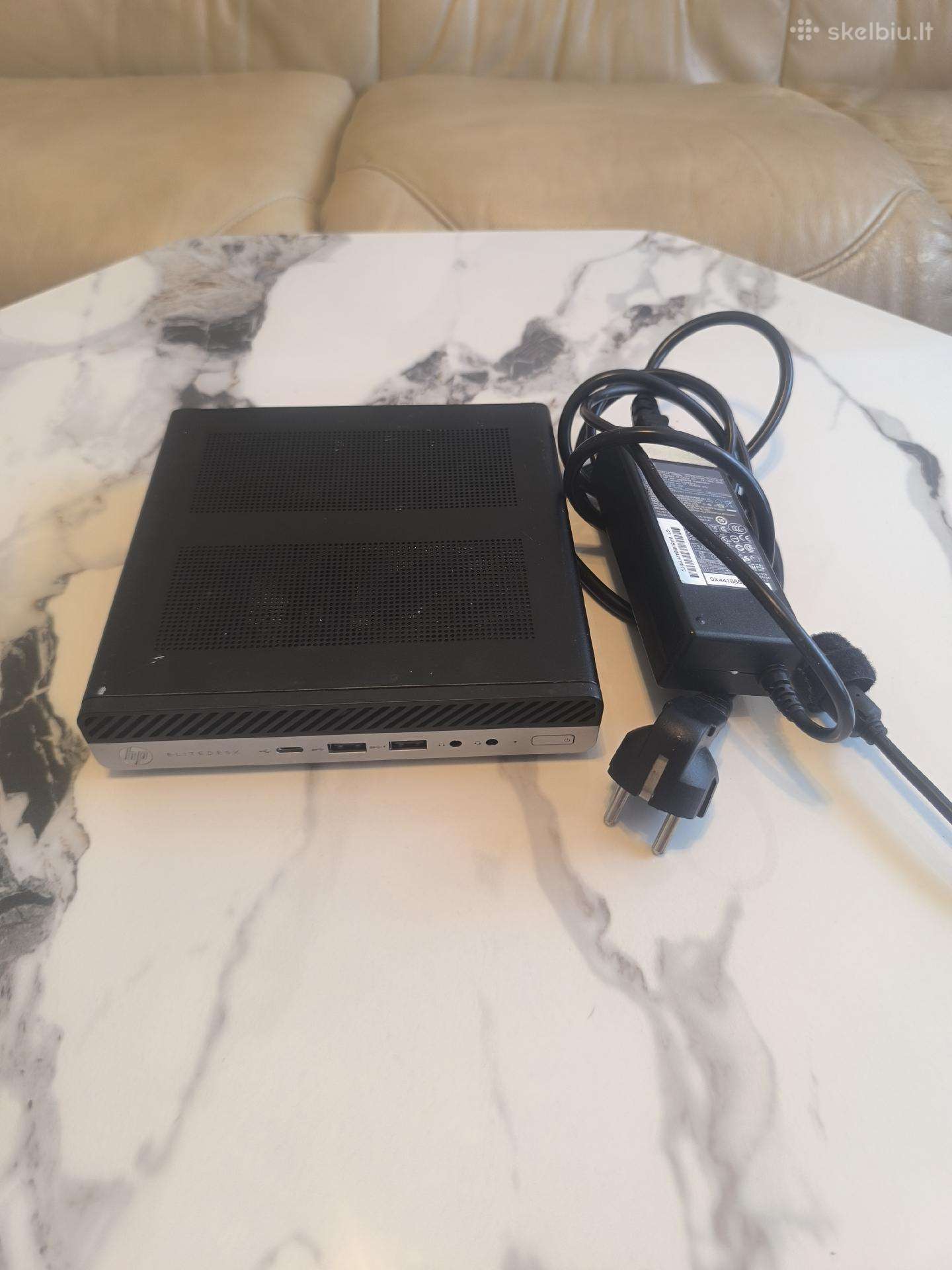 Hp Elitedesk 800 G4 Desktop Mini kompiuteris.