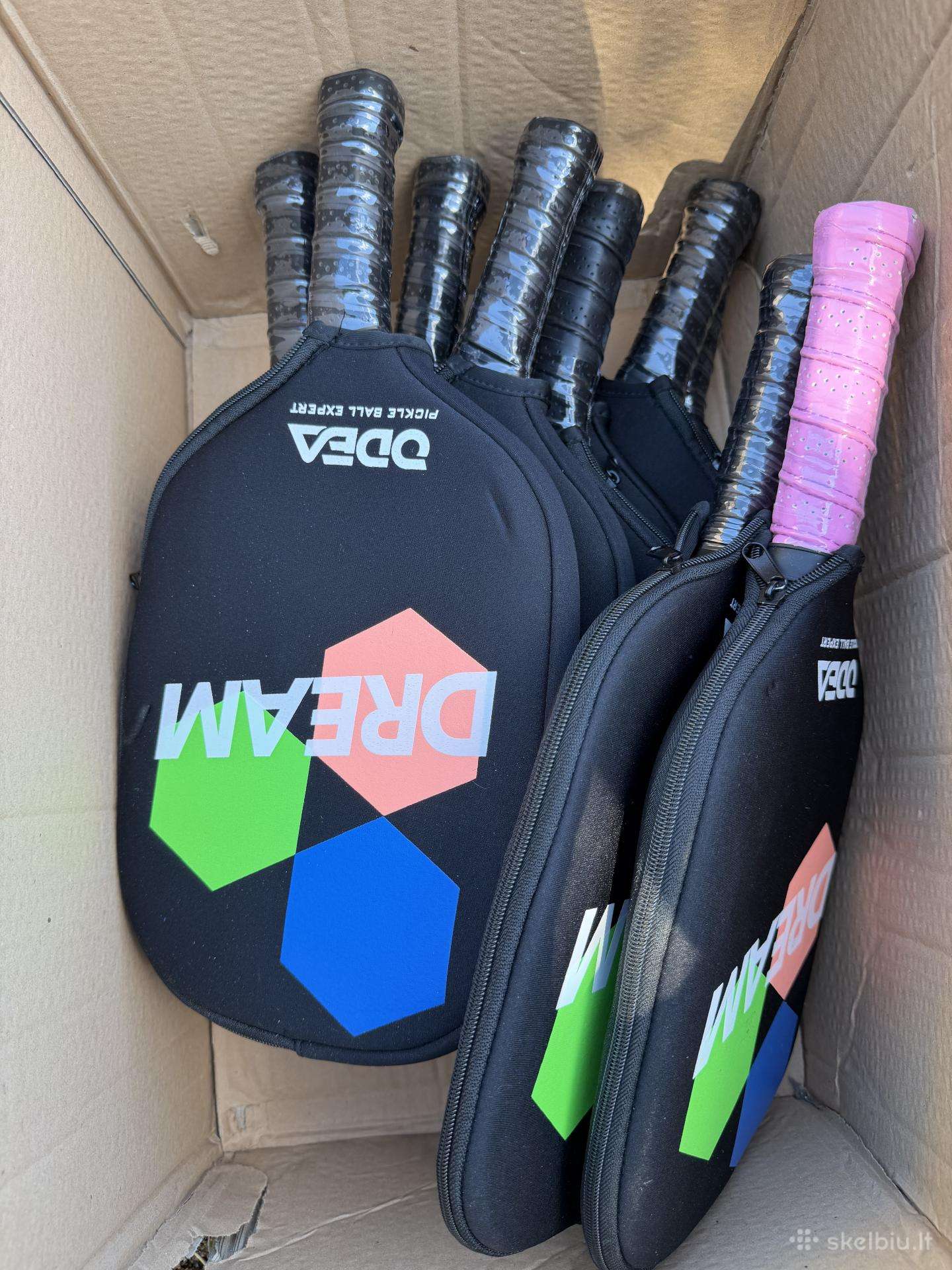 Pickleball raketės. Pikelbolo raketės.