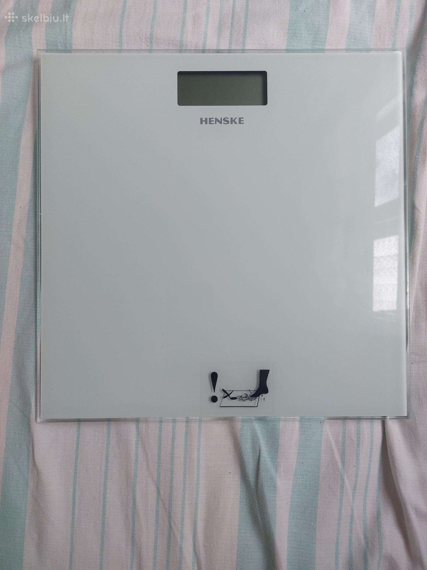 Henske elektroninės svarstyklės, kaip naujos
