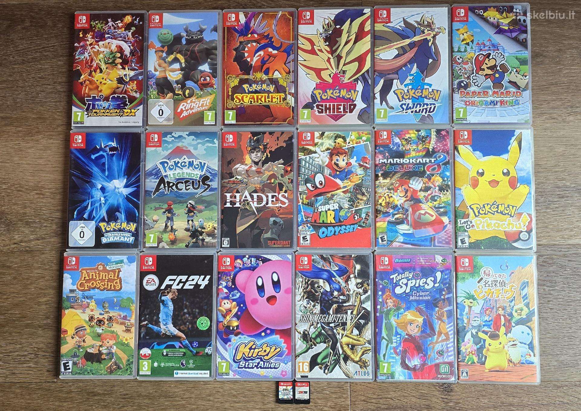 Nintendo Switch žaidimai