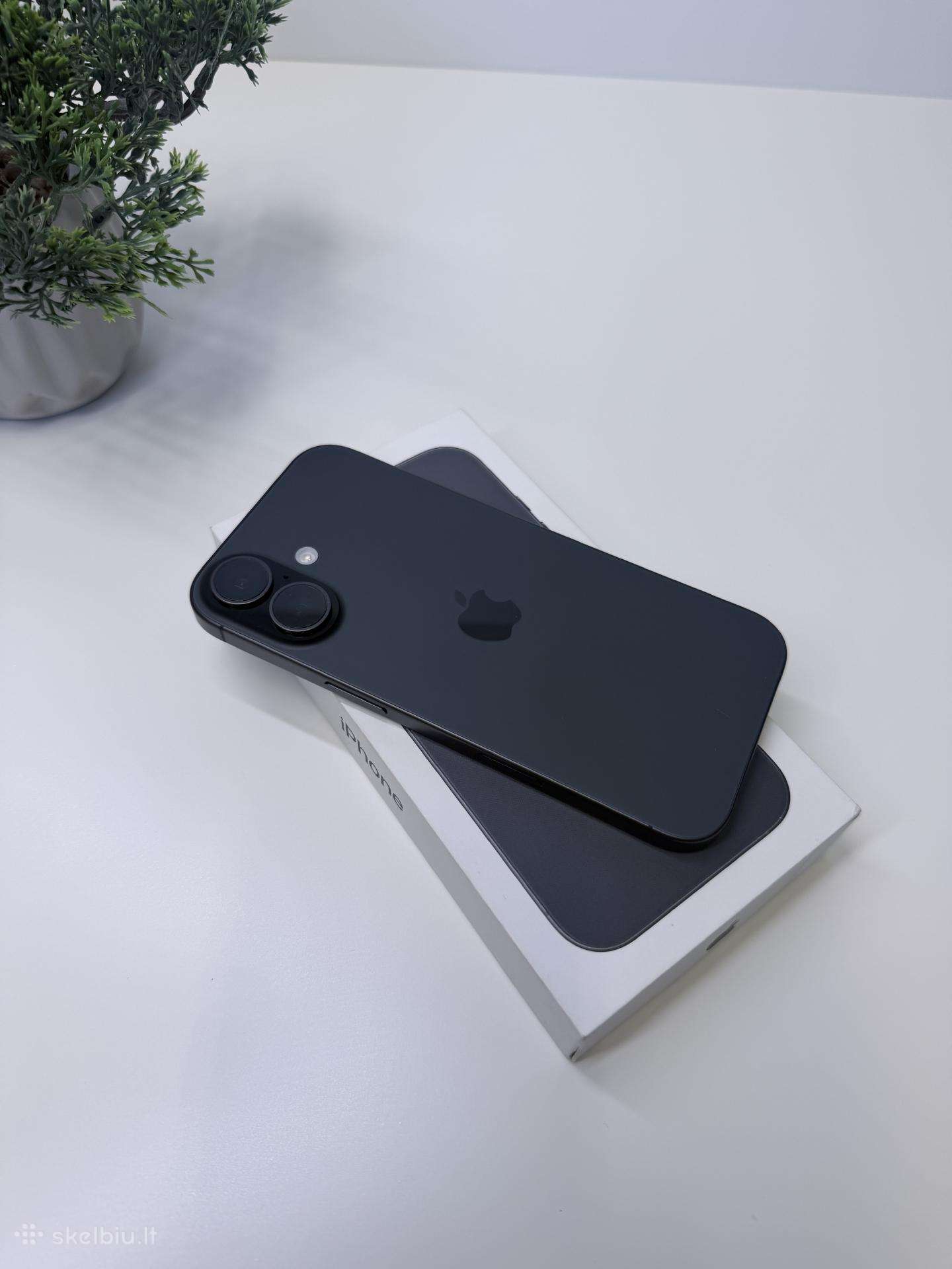 iPhone 17 256 Black 100% - 12 mėn garantija