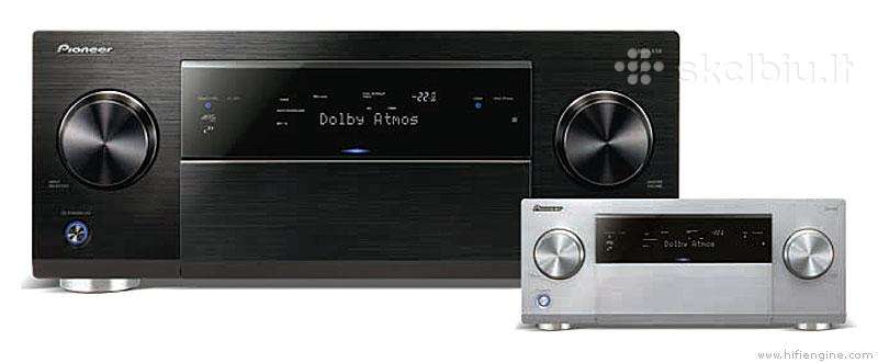 Pioneer Sc-lx58 AV receiver juodas