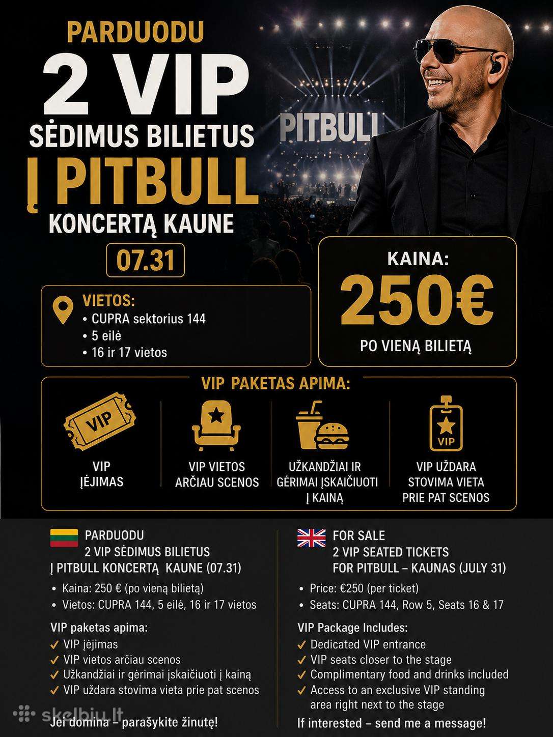 Pitbull Im Back 07.31 Kaunas