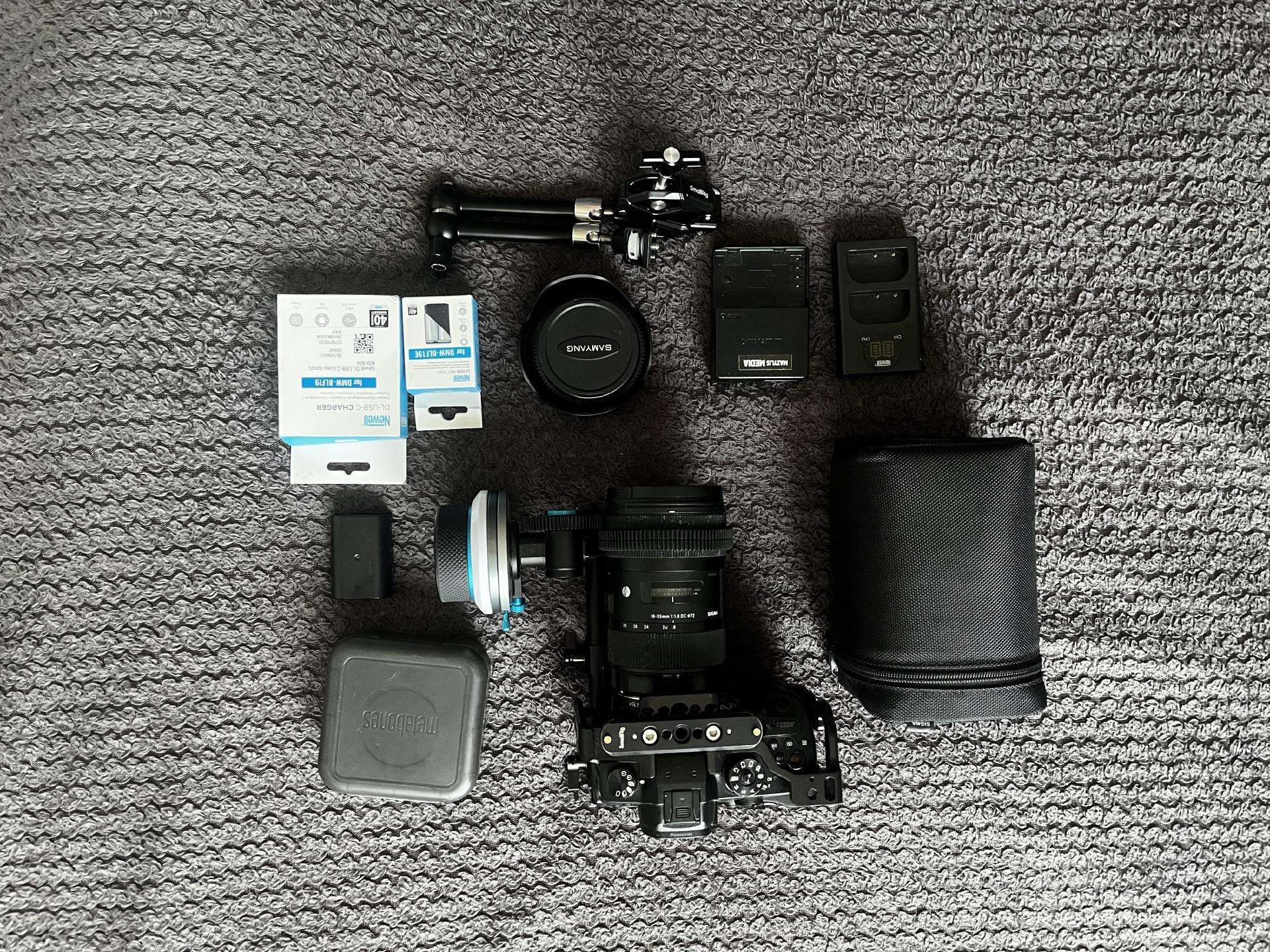 Panasonic Lumix Gh5 + Viltrox Ef-m2 II
