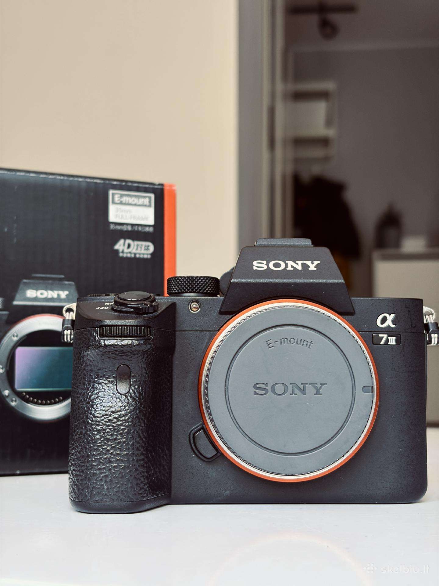 Parduodamas Sony a7 III body su 800 Shutter count!