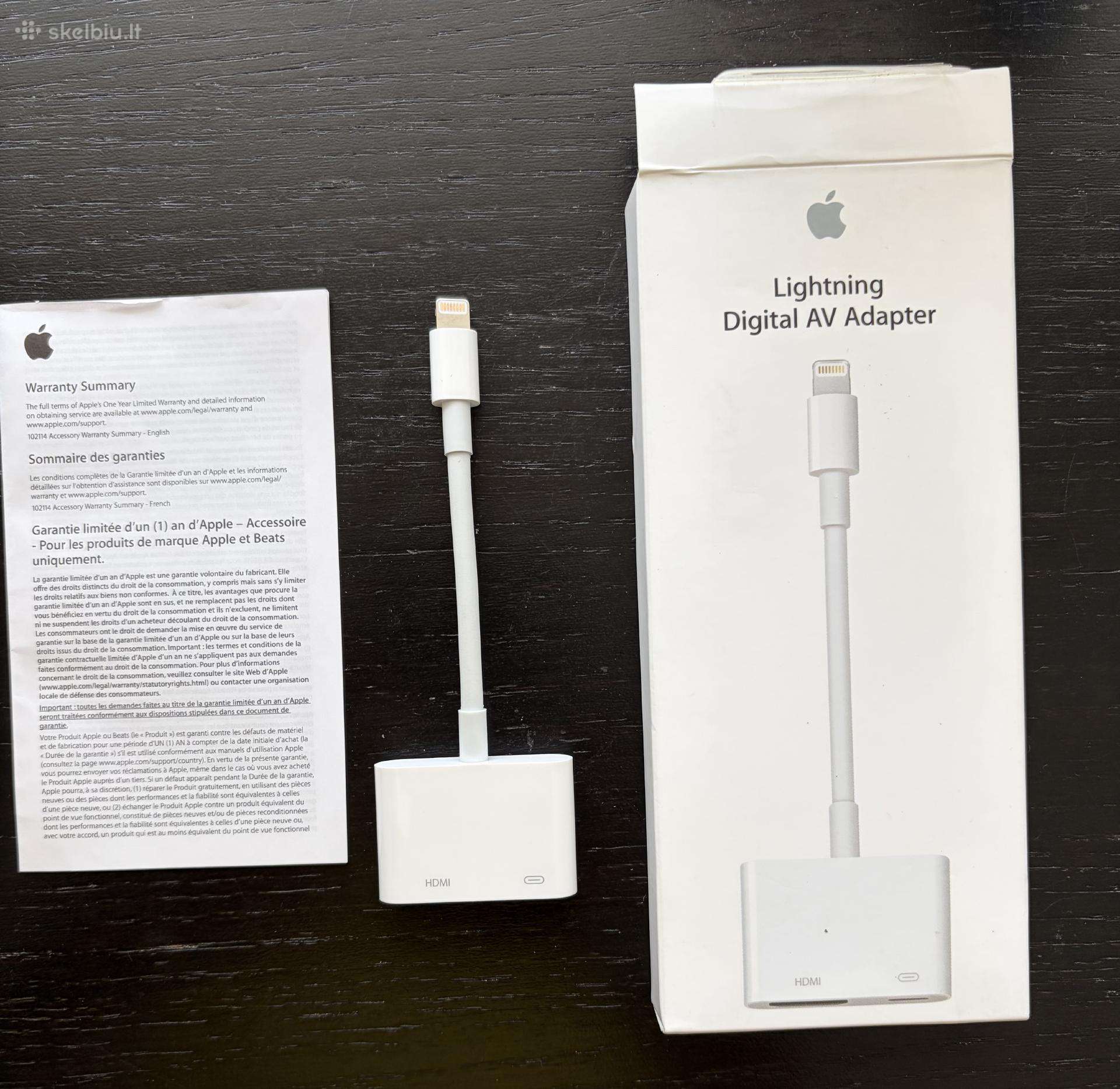 Apple Lightning - Hdmi (AV) Adapteris