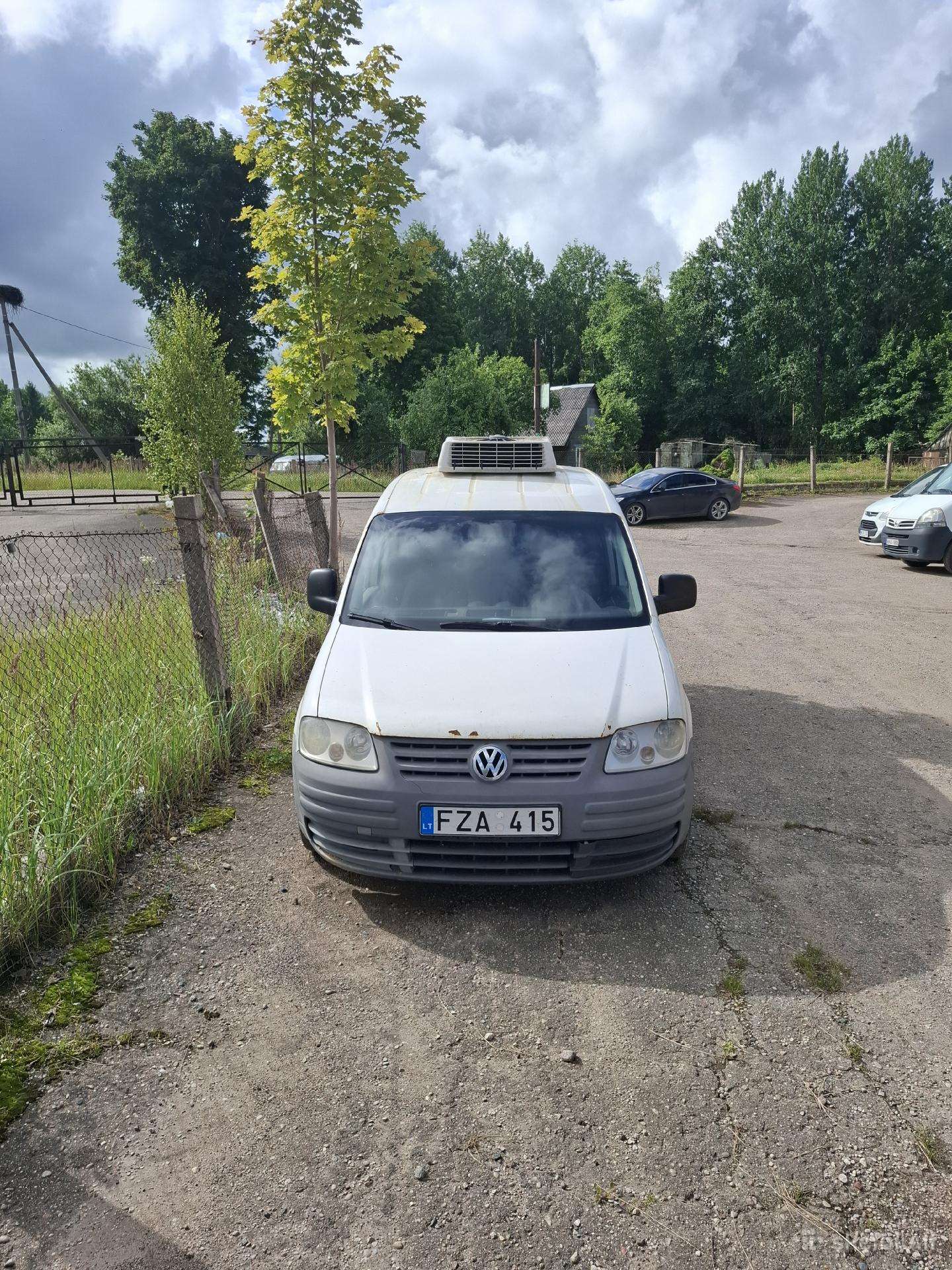 VW Caddy su šaldymo įranga