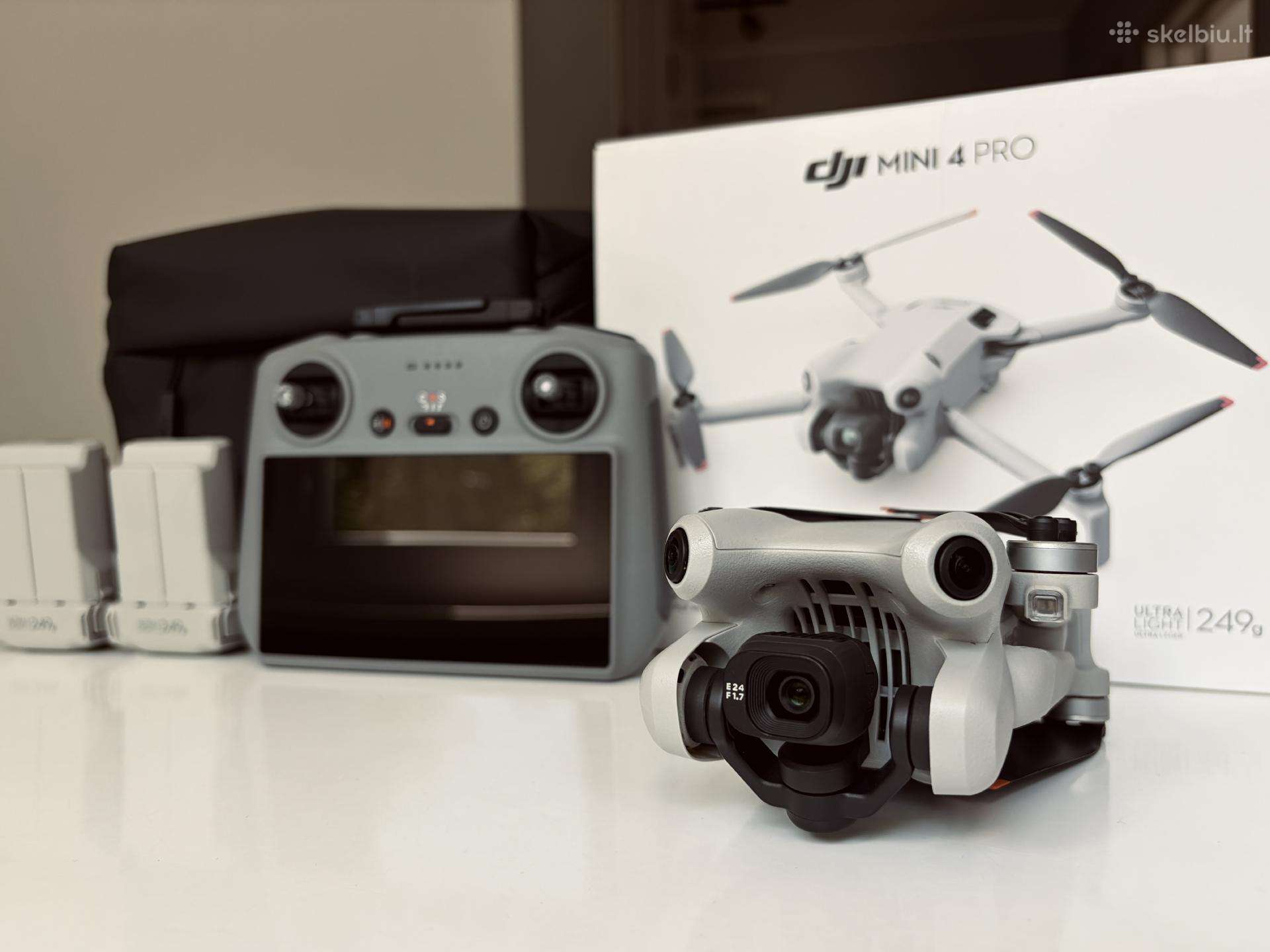 Parduodamas Dji mini 4 pro More Combo dronas!