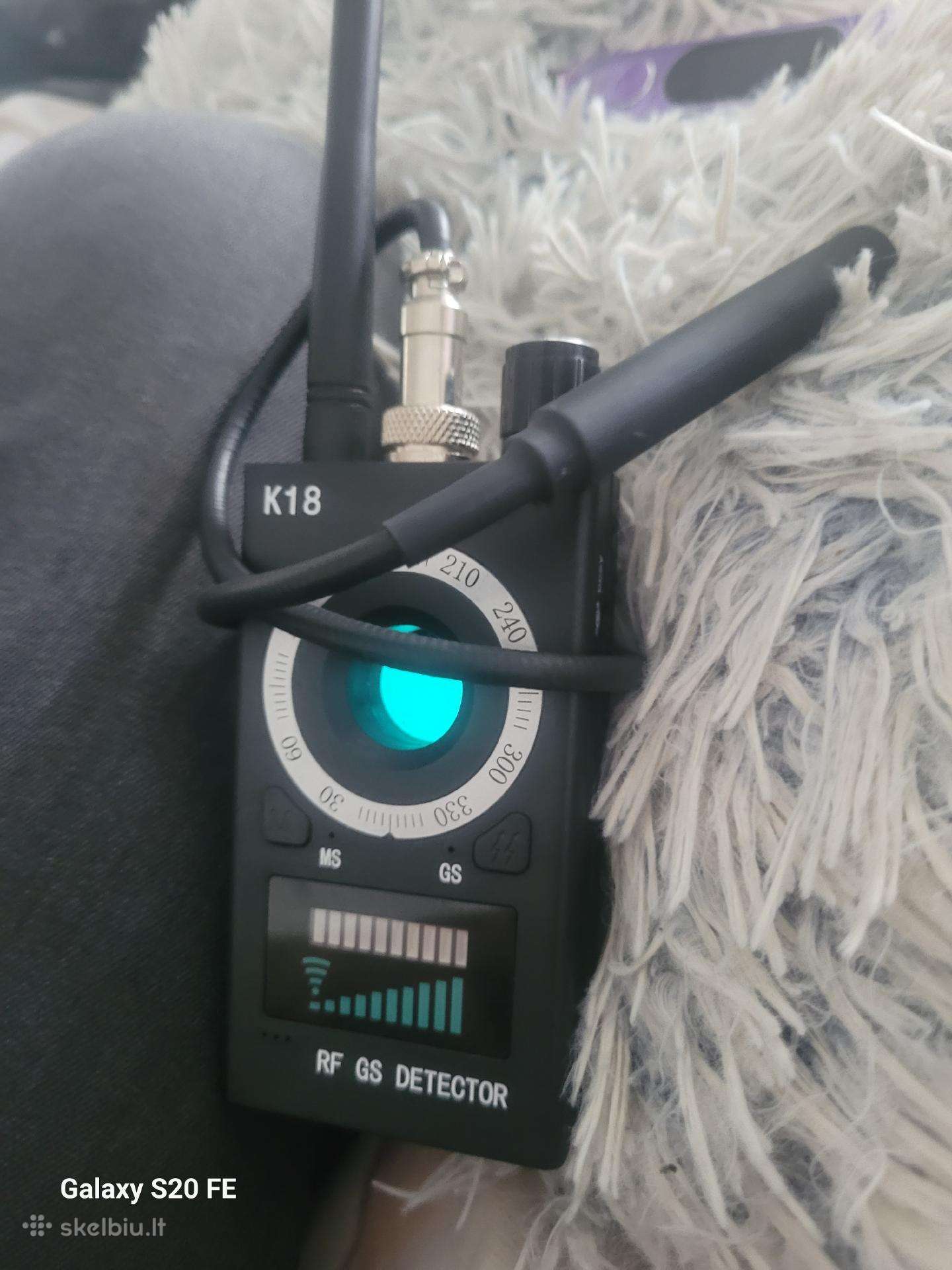 K18 blakiu detektorius
