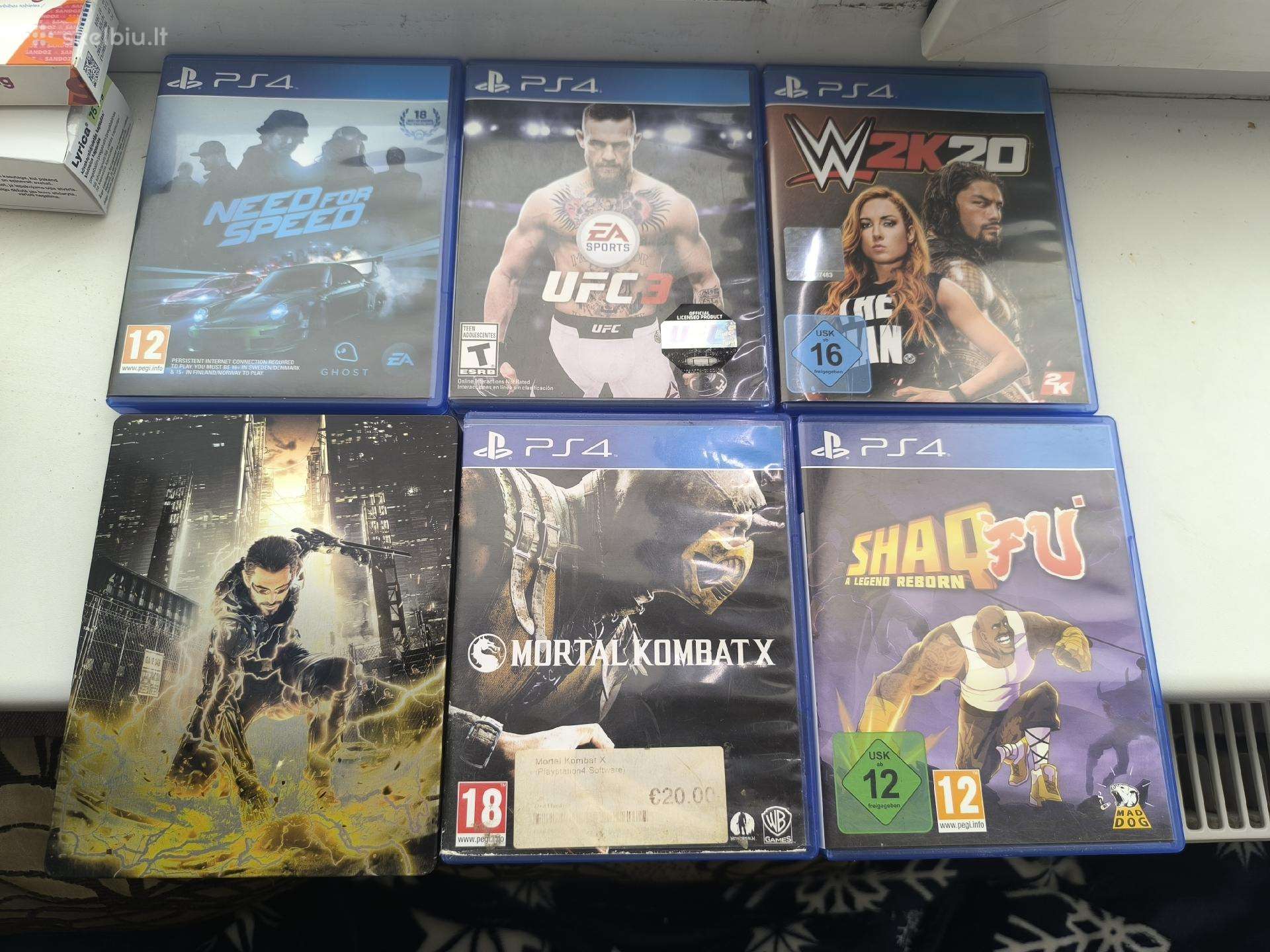 Ps4 žaidimai