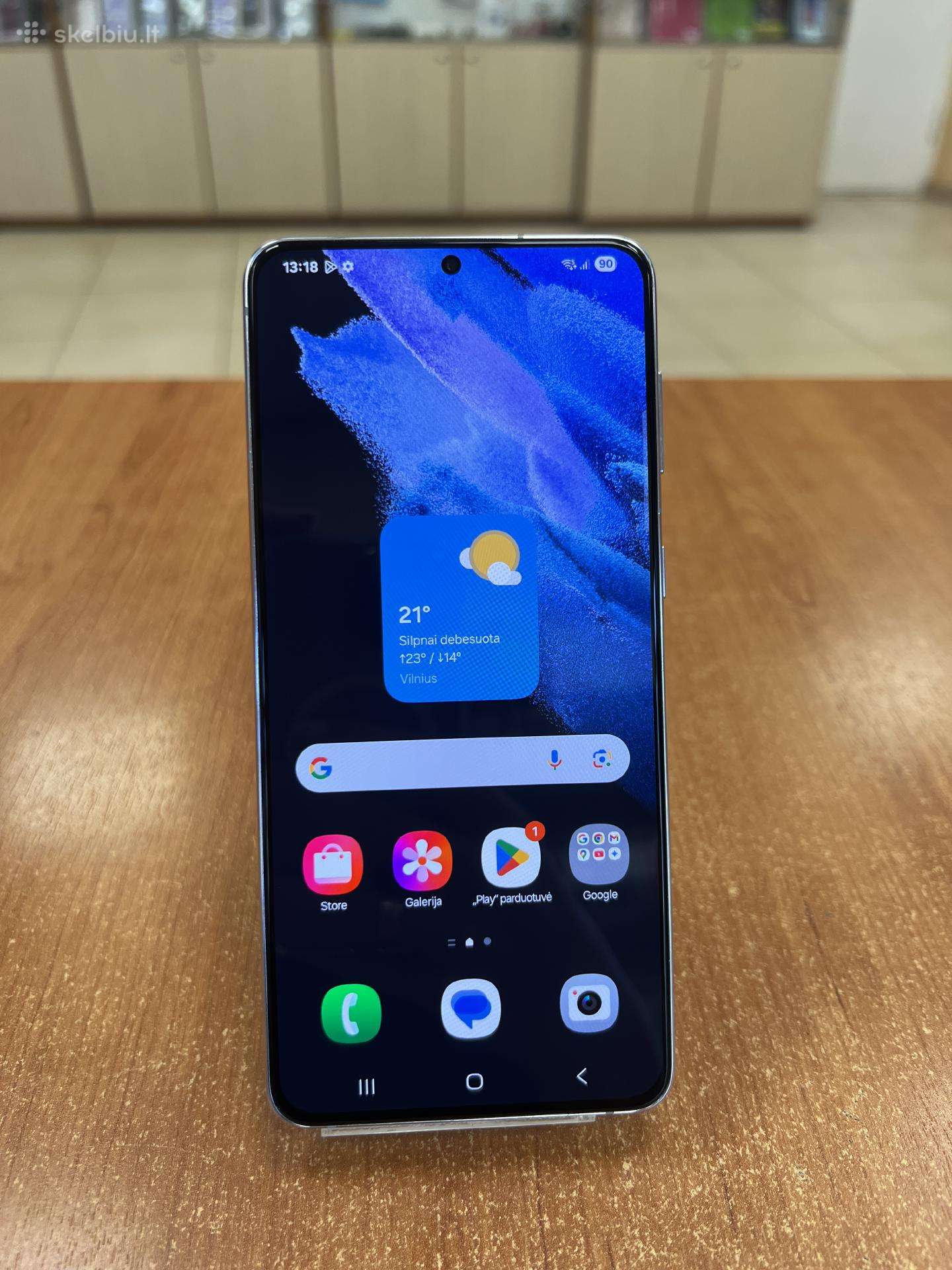 Samsung Galaxy S21 Plus 5G 128gb (naudotas)
