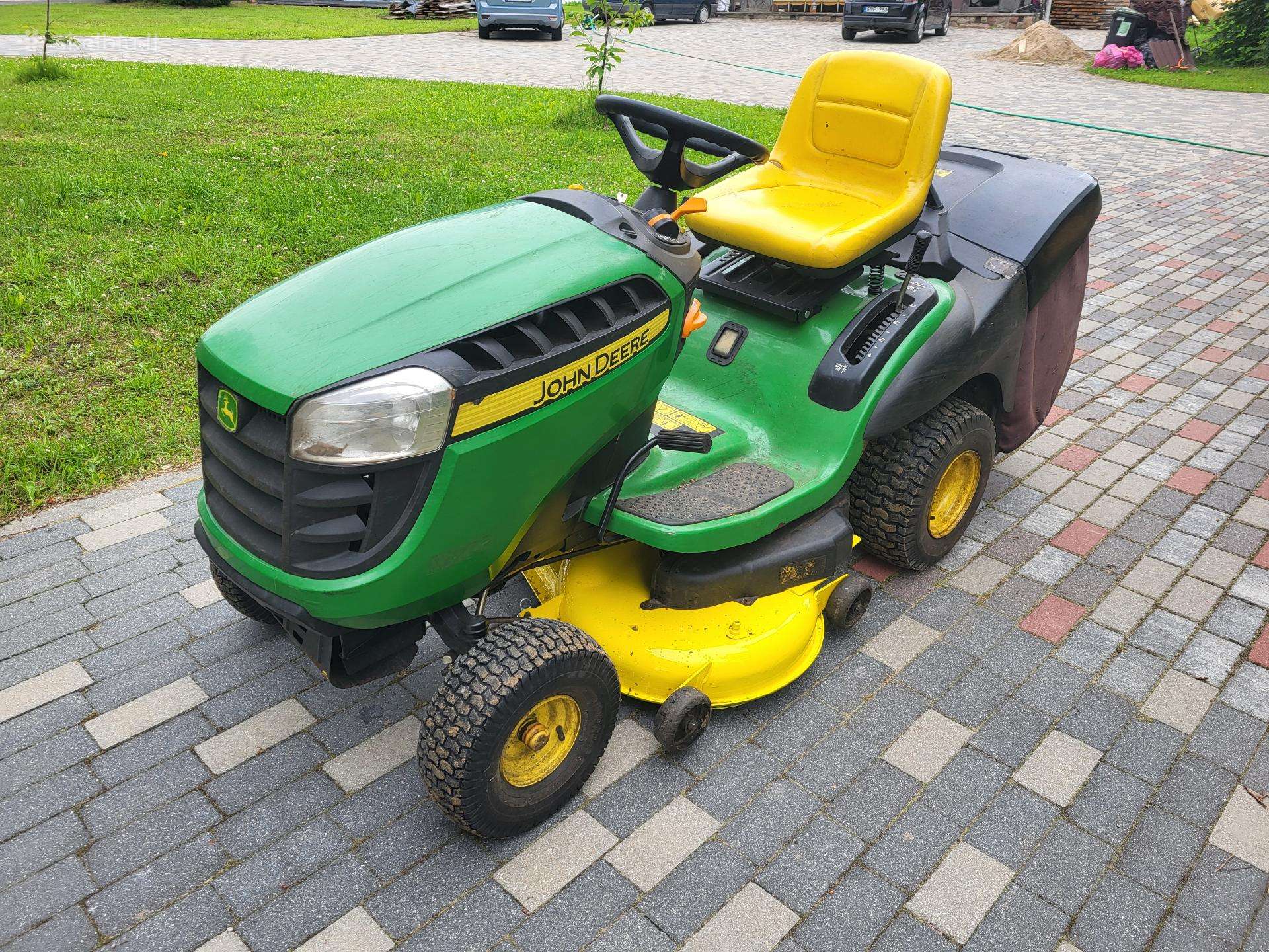 Johnderr x155r du cilindrai su ktepšiu