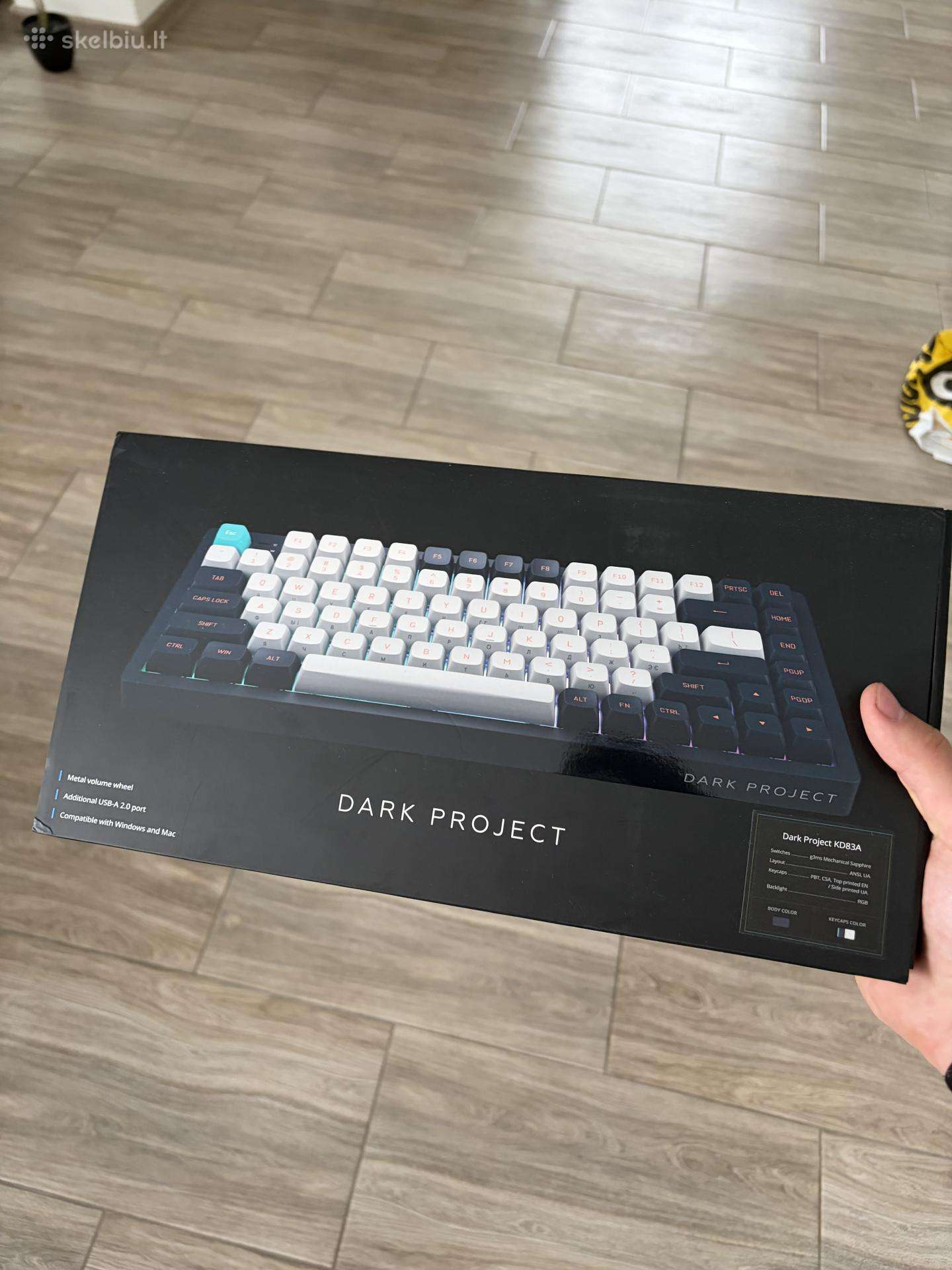 Klaviatūra Dark Project Kd83a