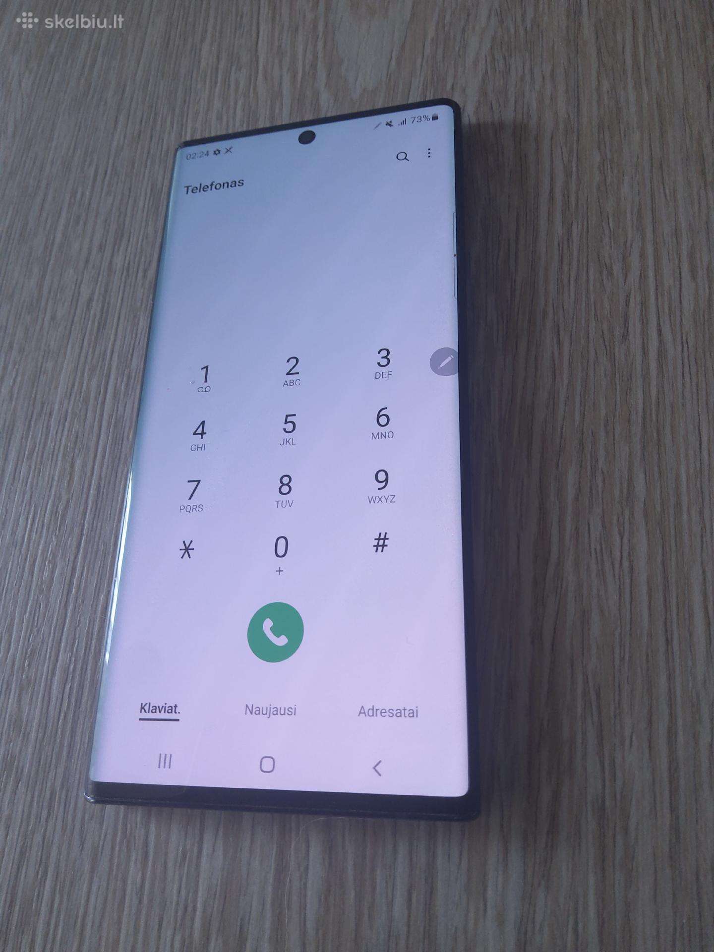 Samsung Note 10plus ant dalių