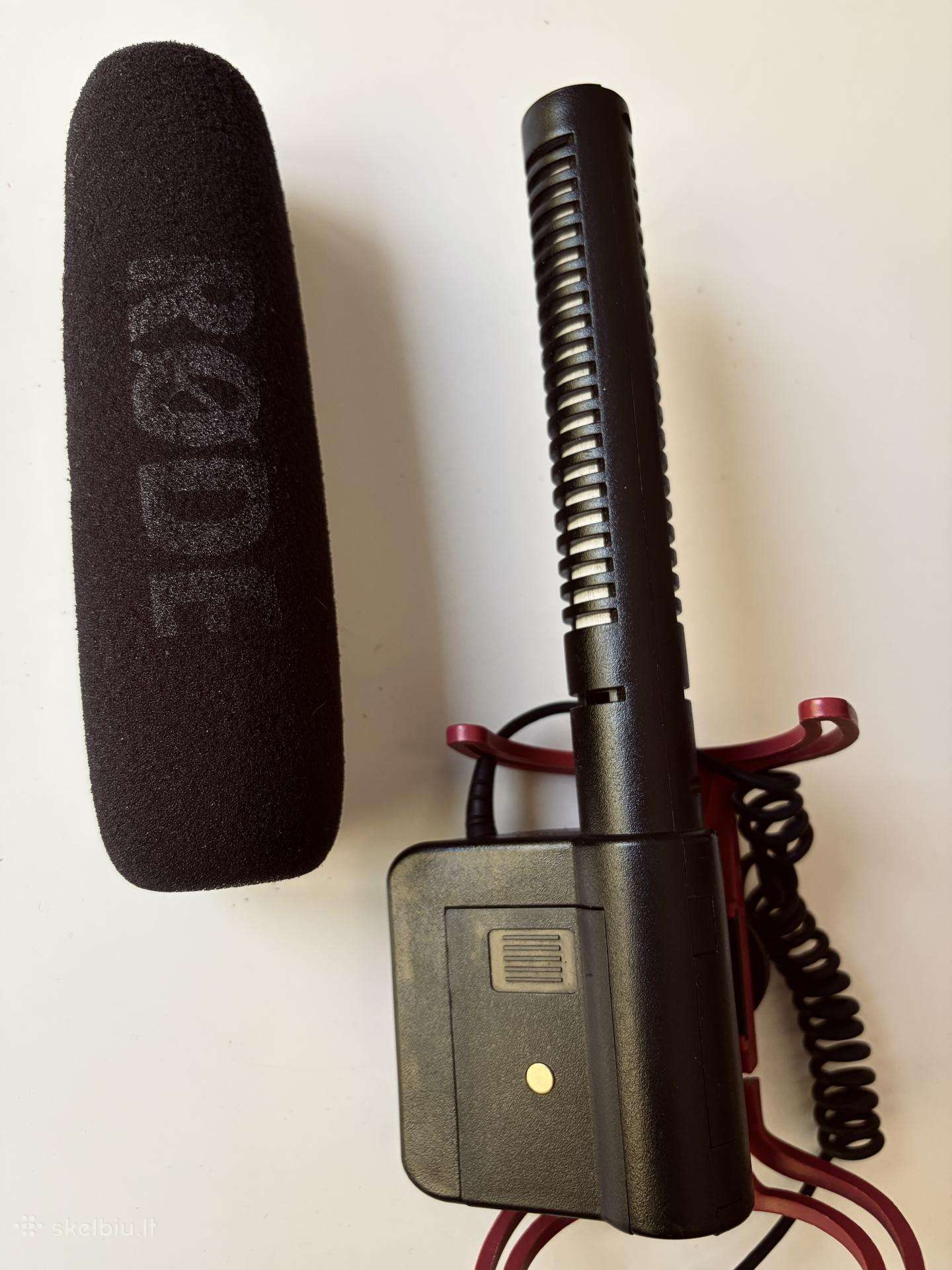Parduodami 2 Rode Videomic Rycote mikrofonai