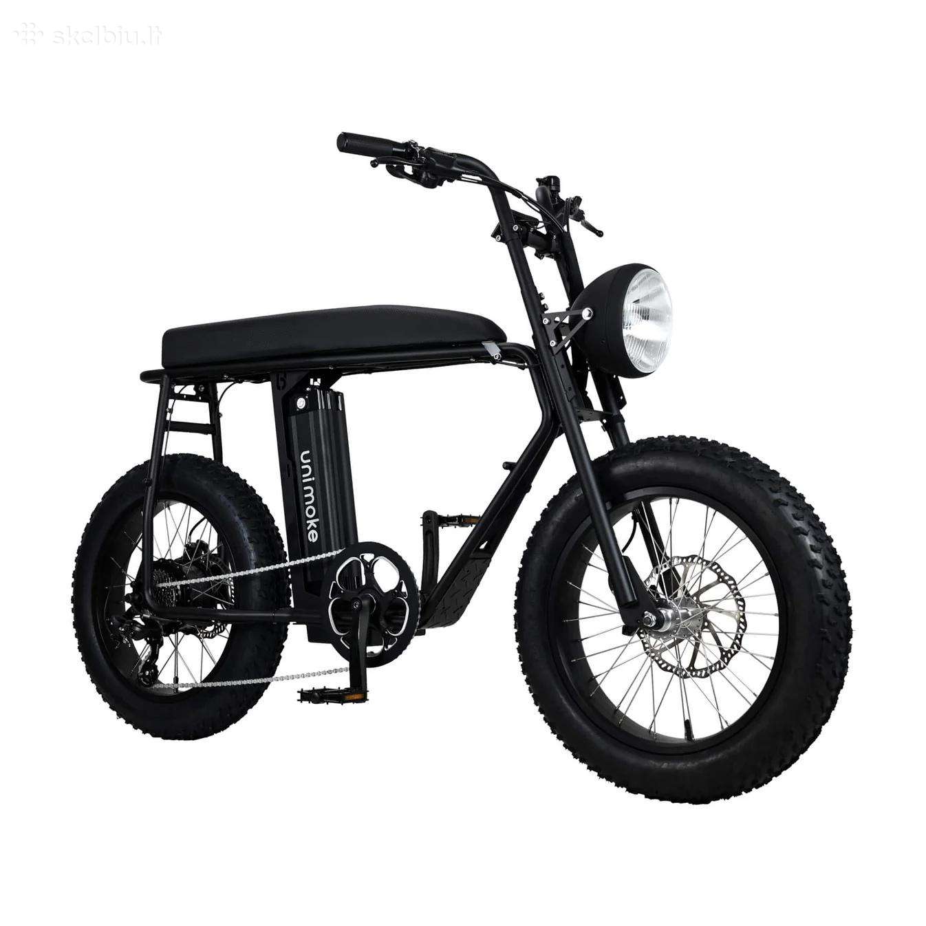 Vintažinio stiliaus elektrinis dviratis Unimoke Mk