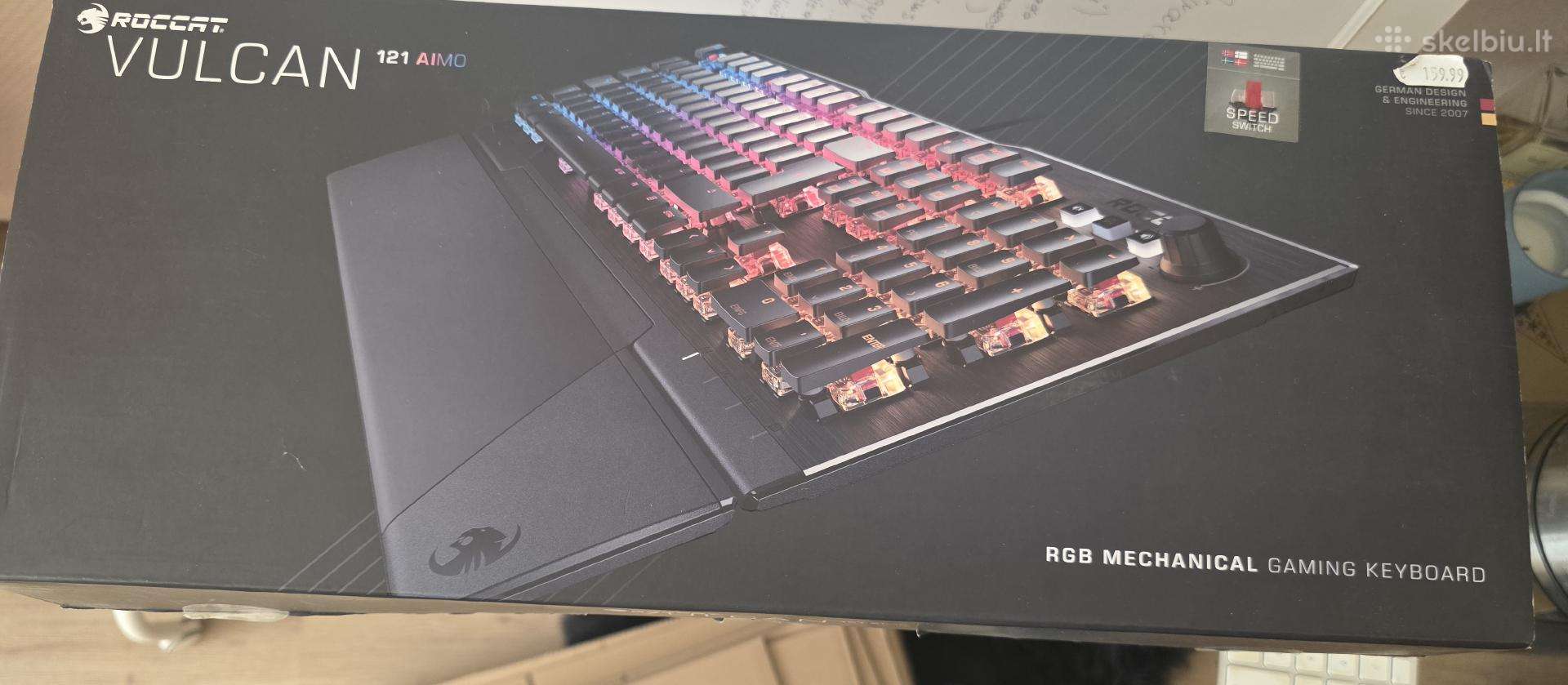 Roccat kone aimo klaviatūra