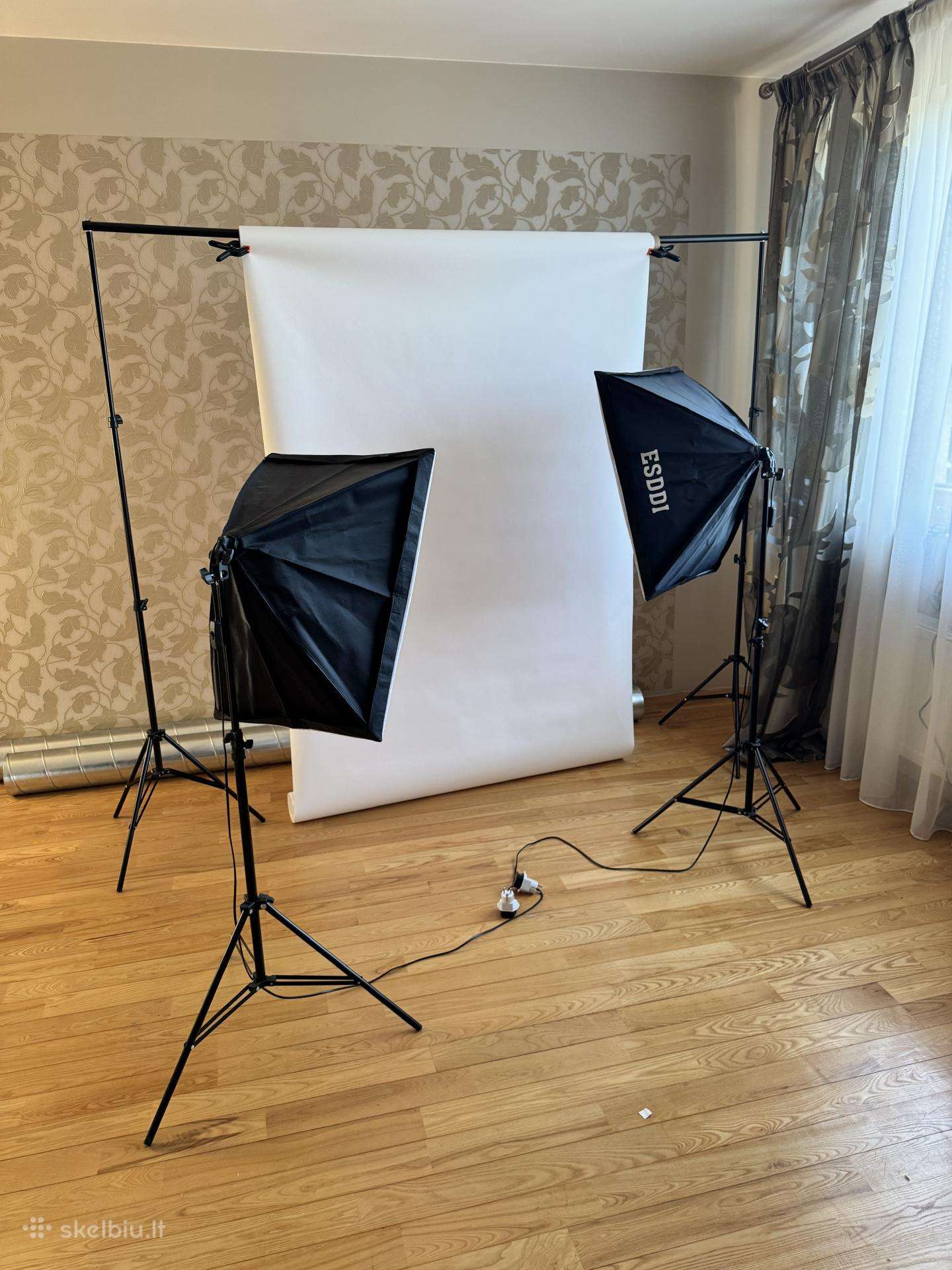 Fotostudijos įranga